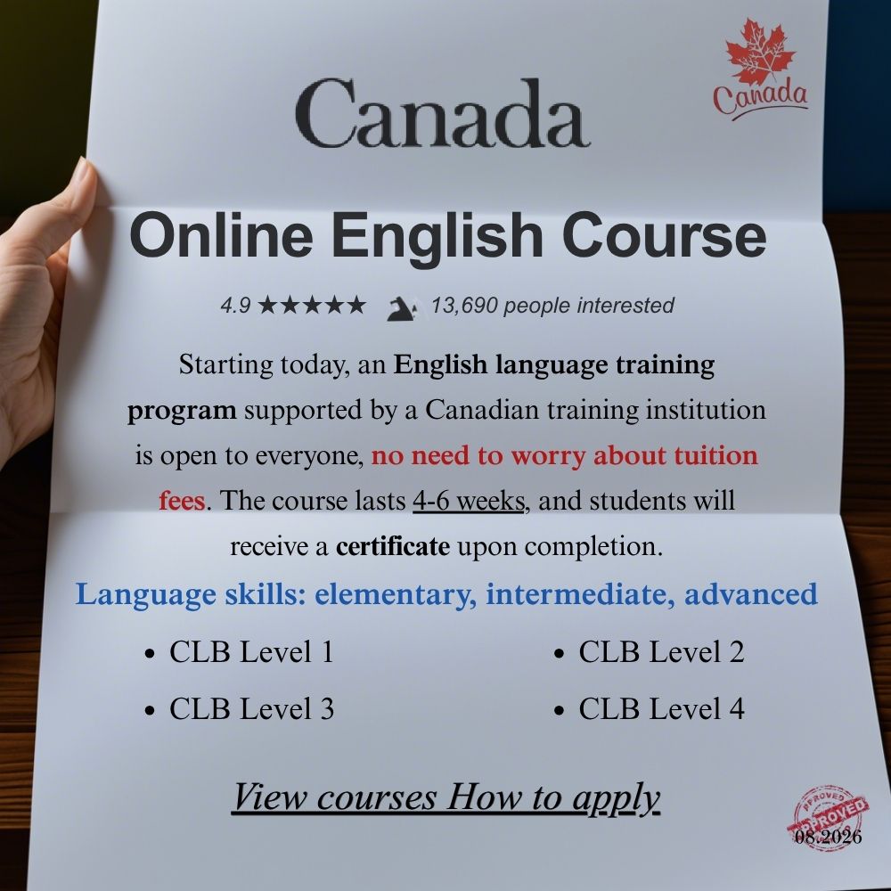 Skills Growth Center Facebook ad: Online English Speaking Courses