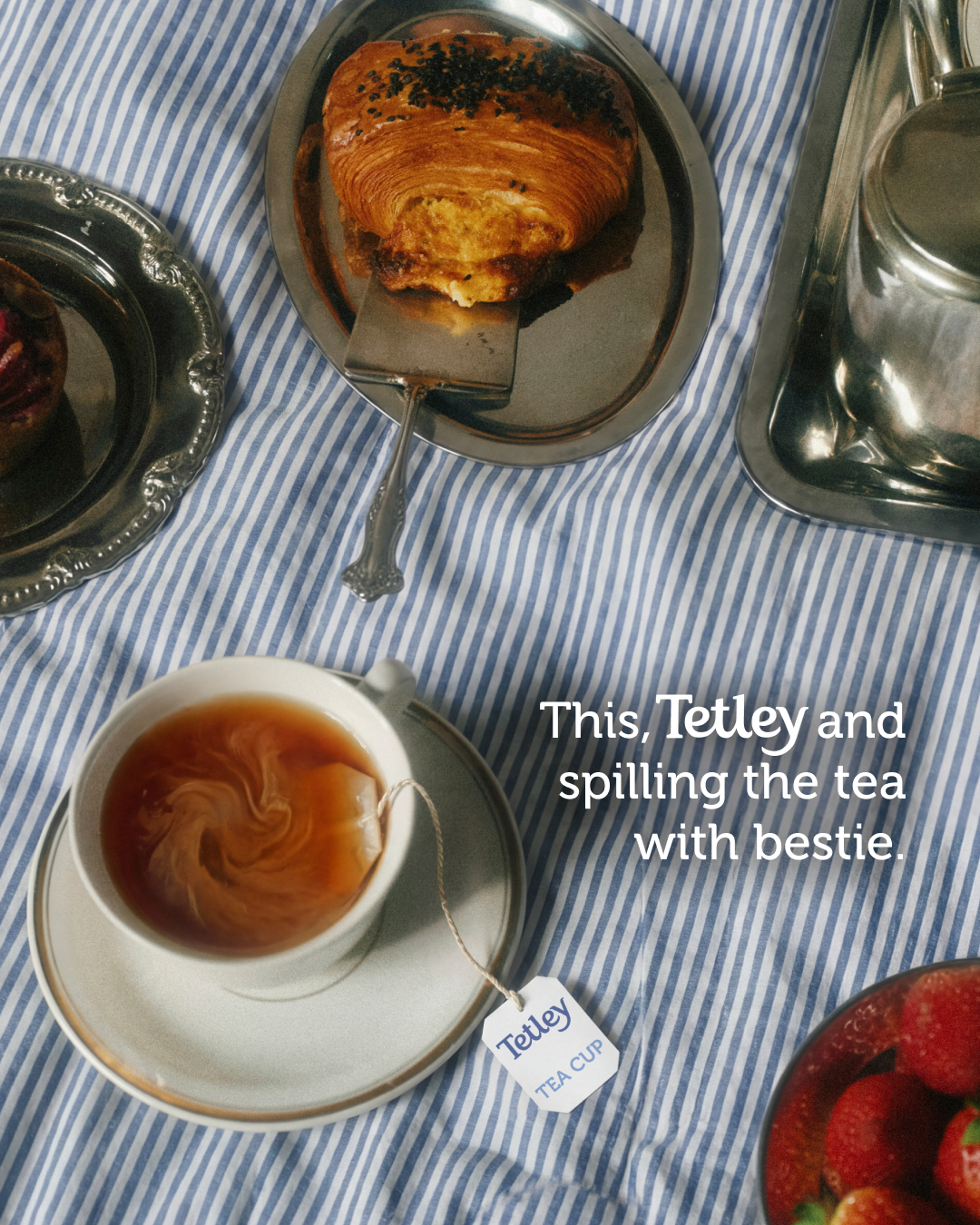 Tetley Australia Facebook ad from Aug 16, 2026