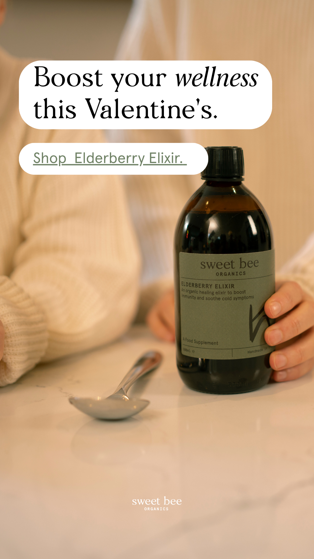 Sweet Bee Organics Facebook ad