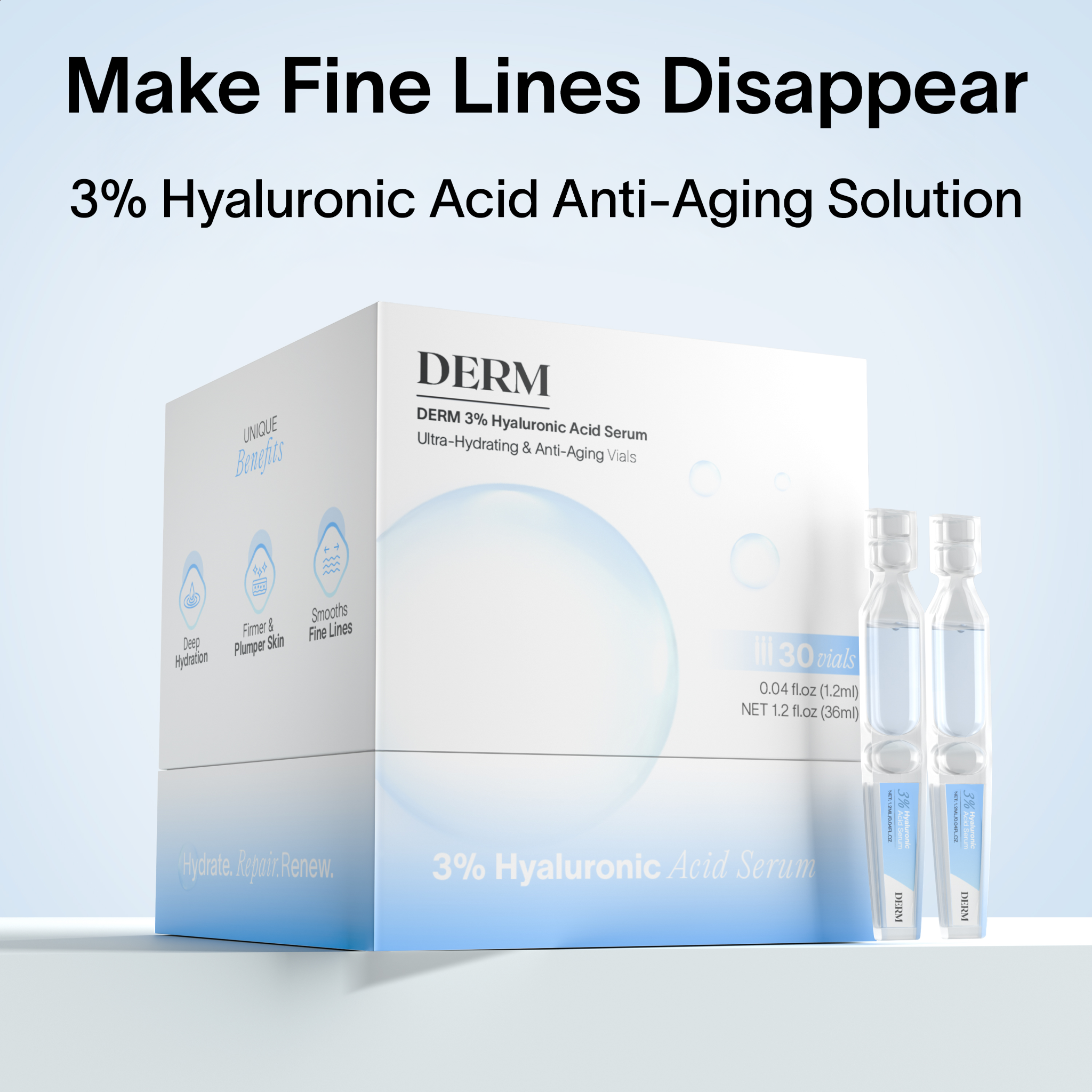 Derm Skincare Facebook ad