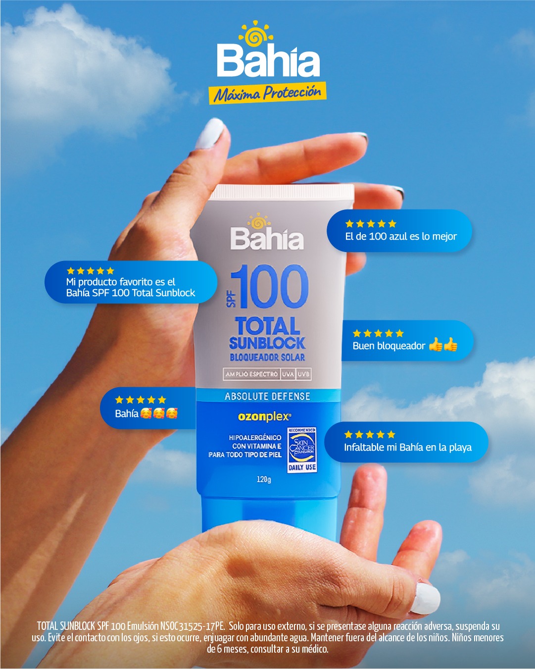 Bahía Solar Facebook ad: ¡Nuestros han hablado!
