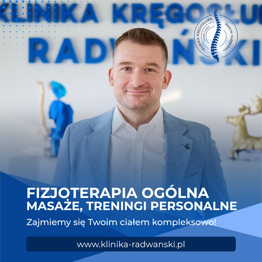 Klinika Kręgosłupa - Radwański Facebook ad: Klinika Radwański