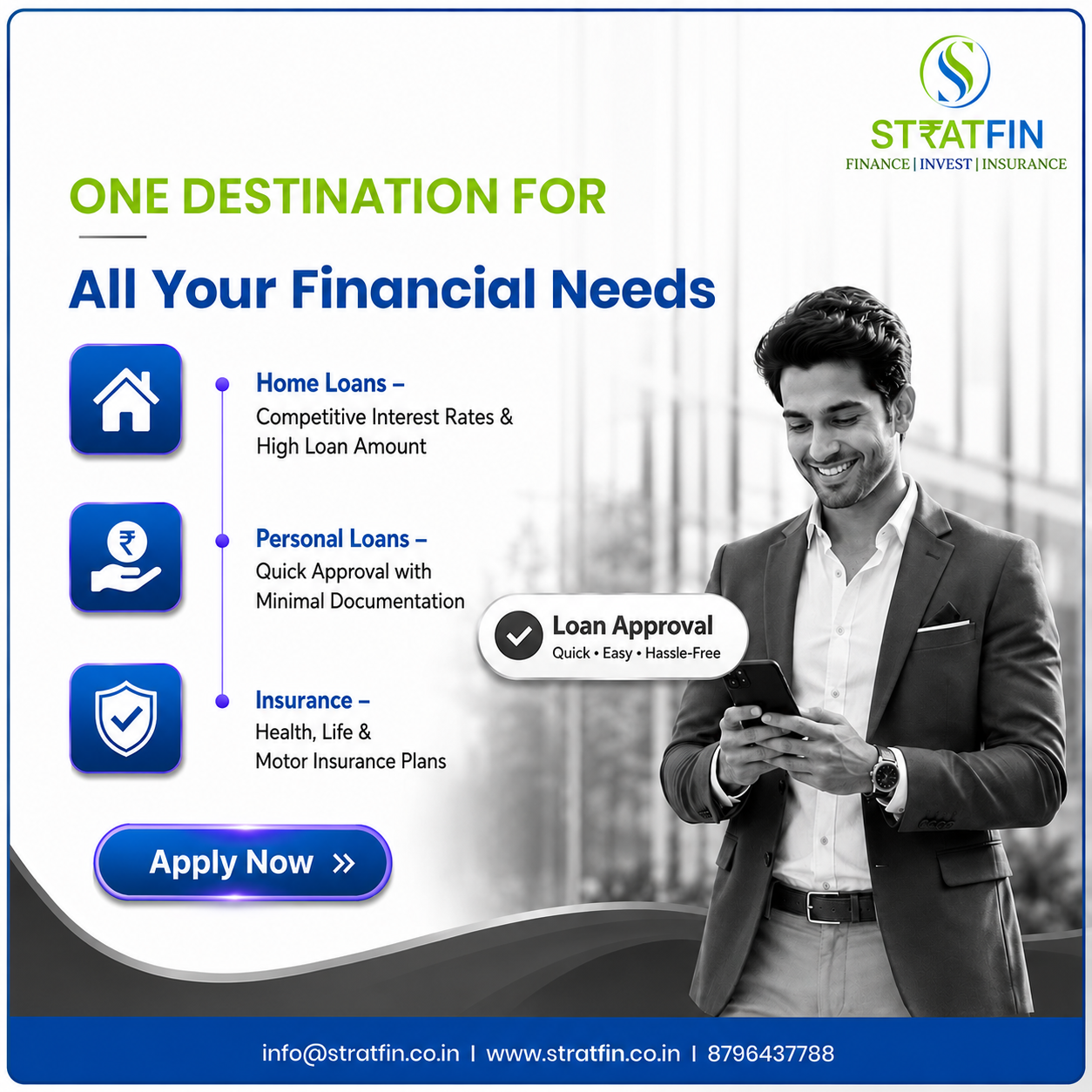Stratfin Facebook ad