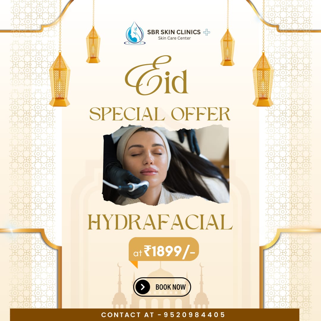 SBR Skin Clinics Facebook ad: BOOK YOUR APPOINTMENT NOW