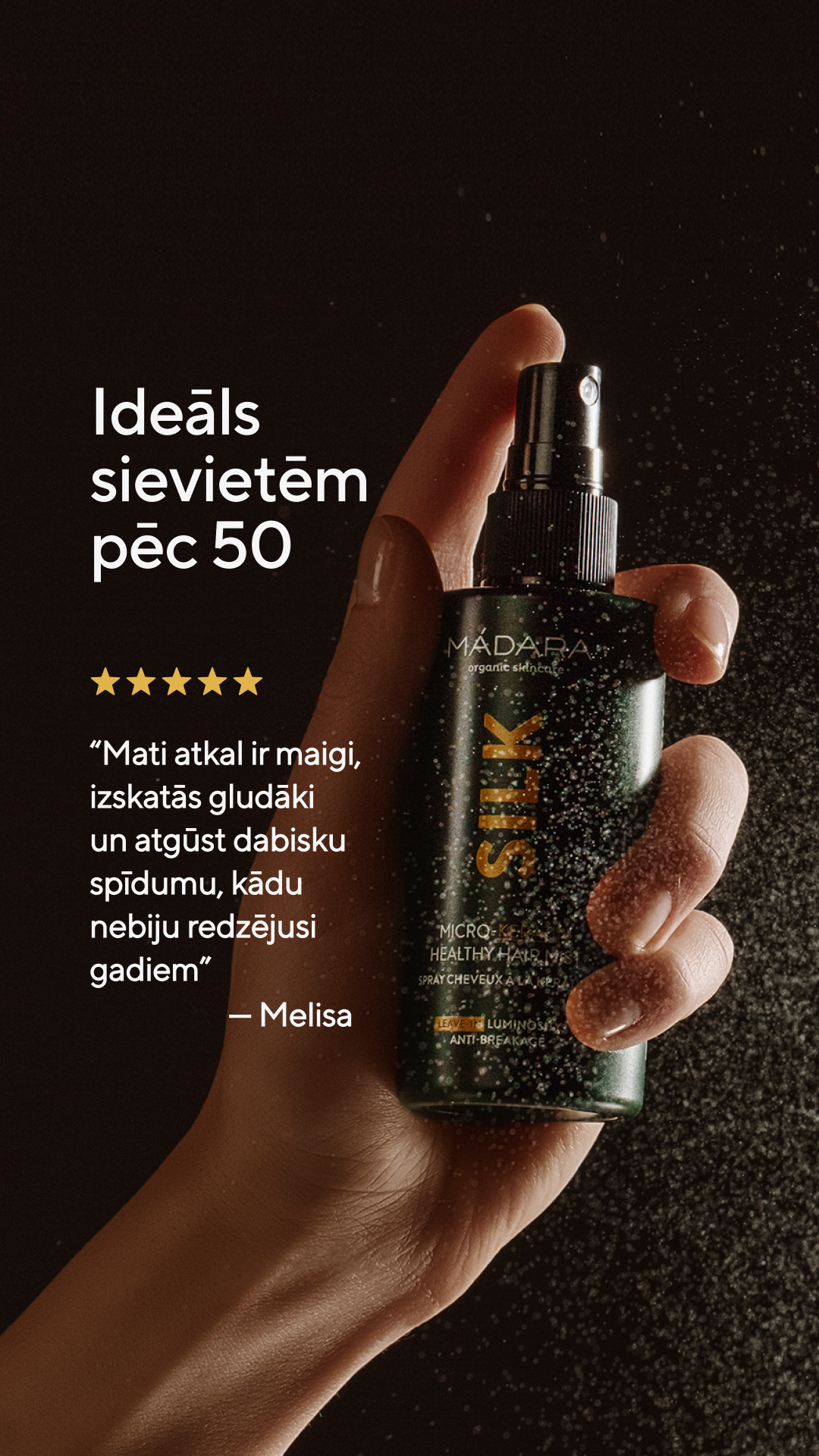 Mádara Organic Skincare Facebook ad