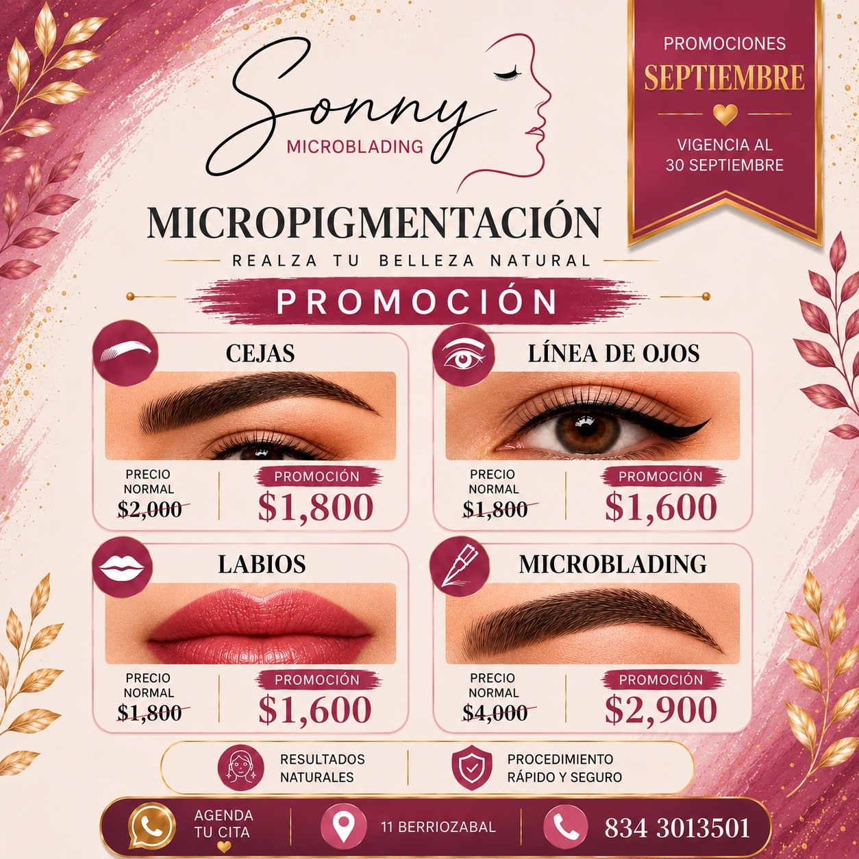 DELINEADOS PERMANENTES con efecto LÁSER "SONNY" Facebook ad