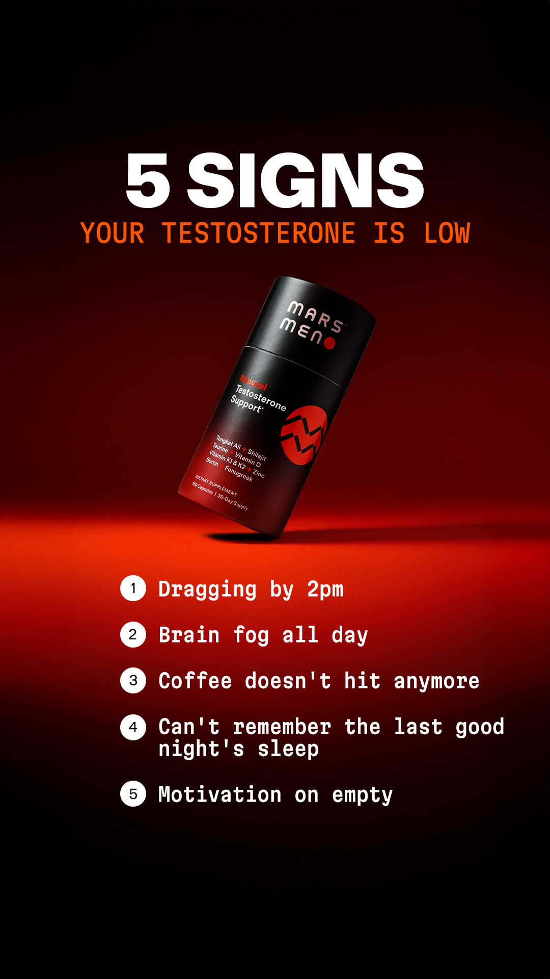 Mars Men Facebook ad