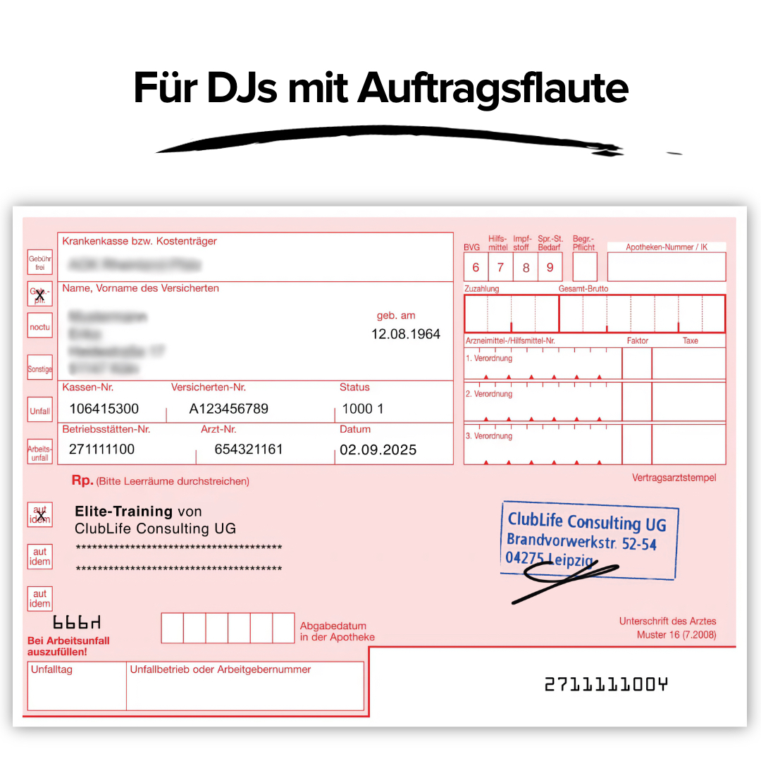 Philipp von ClubLife Facebook ad