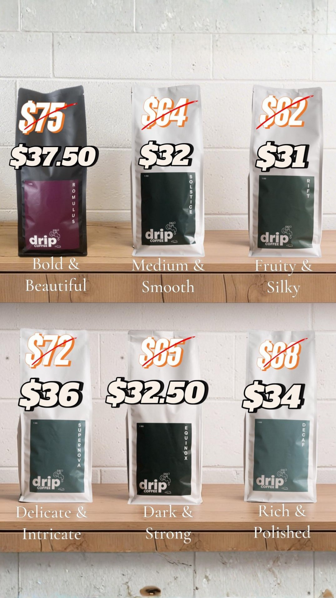 Drip Roast Coffee Facebook ad
