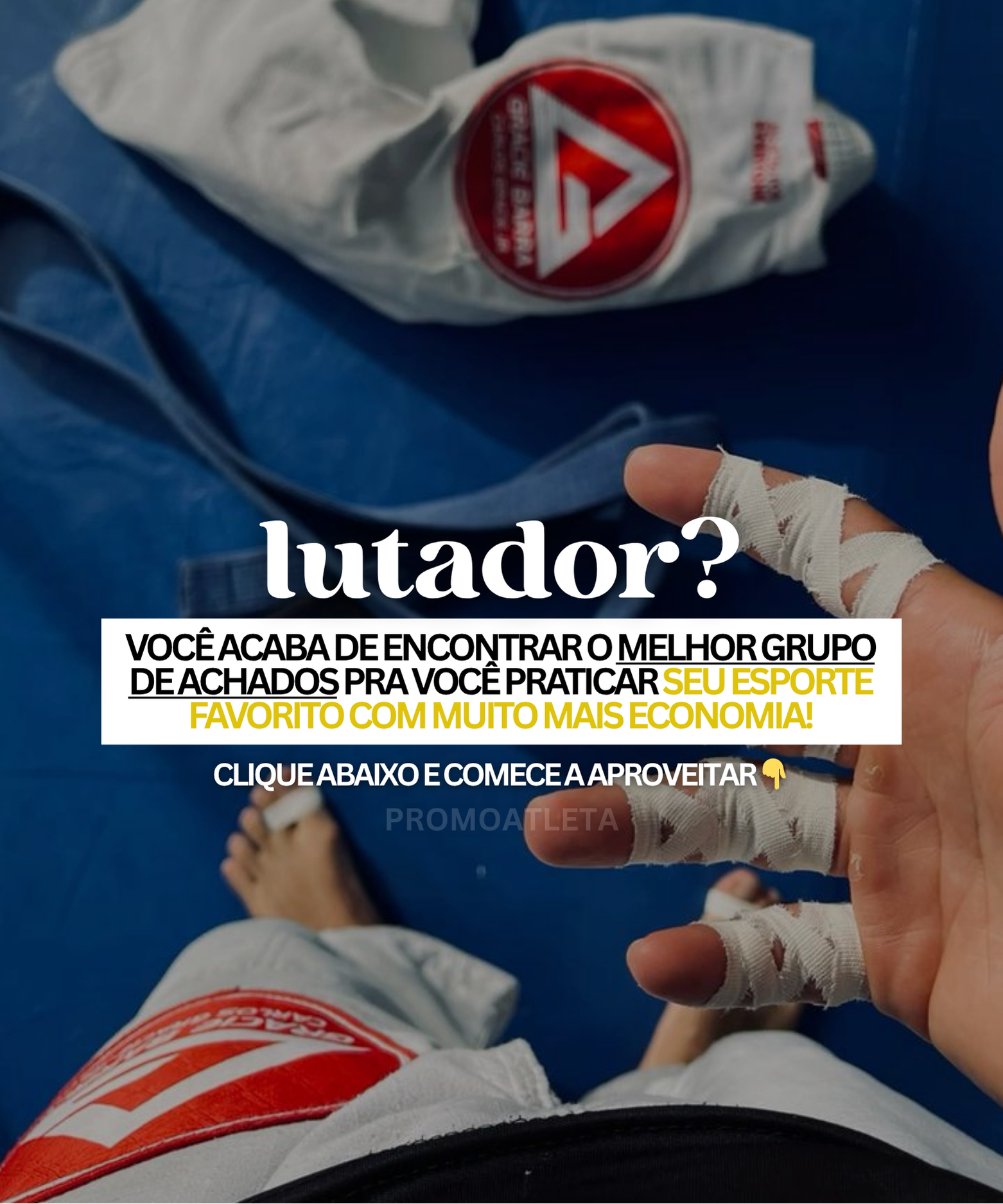 Promo Atleta Facebook ad: ENTRAR AGORA