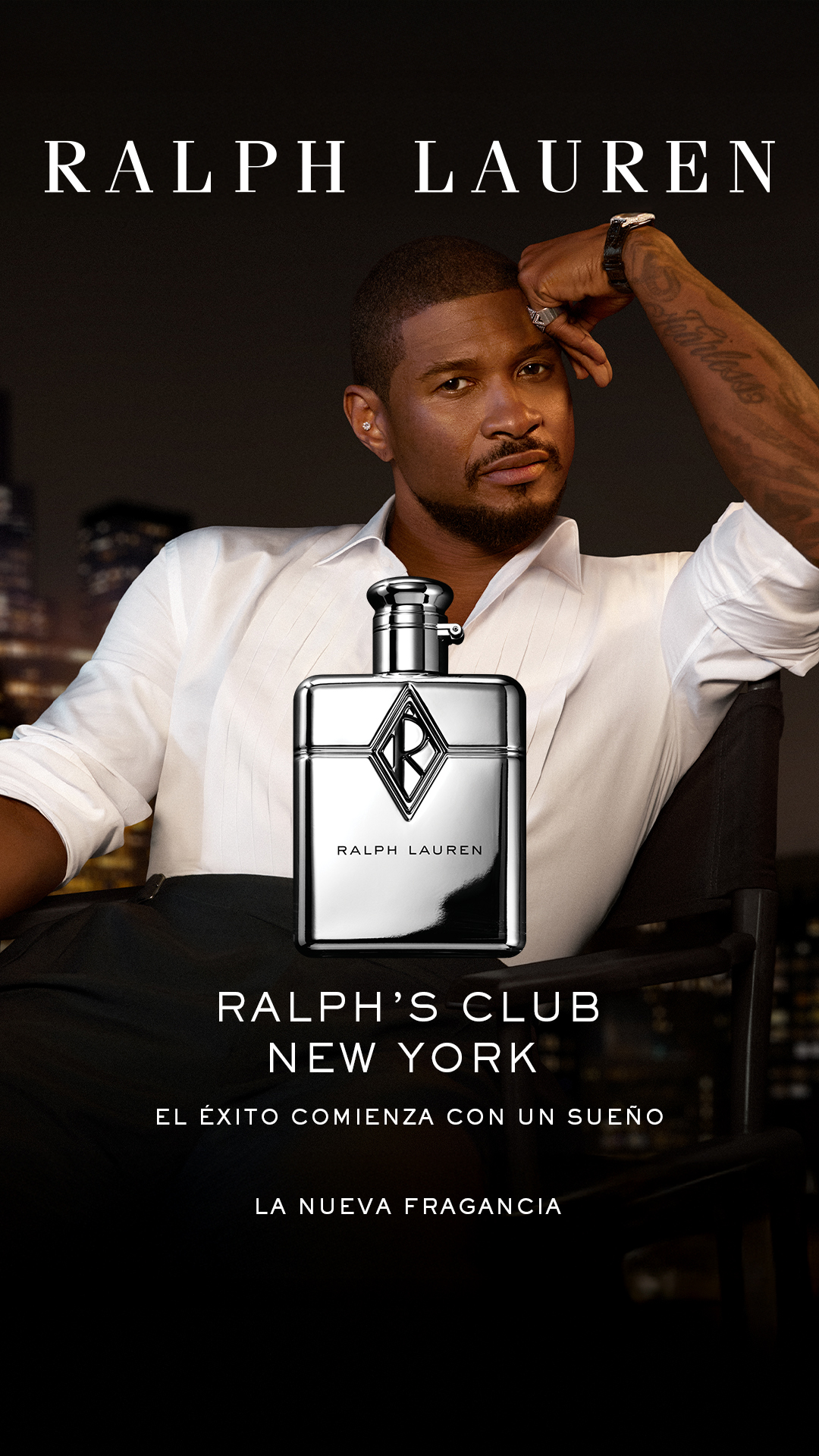 Ralph Lauren Fragrances Facebook ad: Momento de destacar