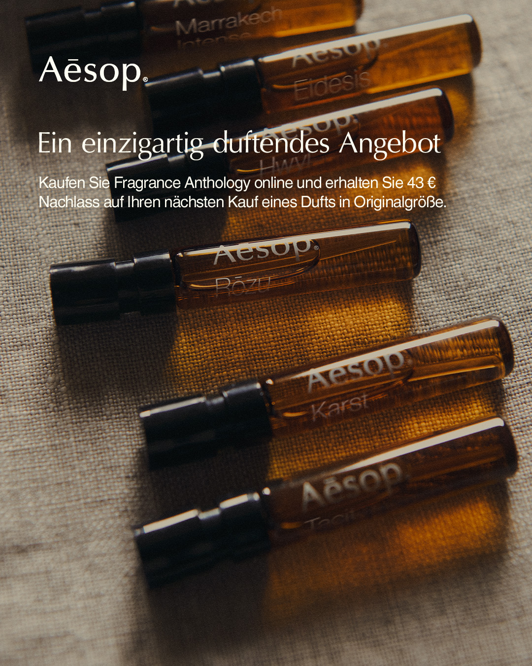 Aesop Facebook ad