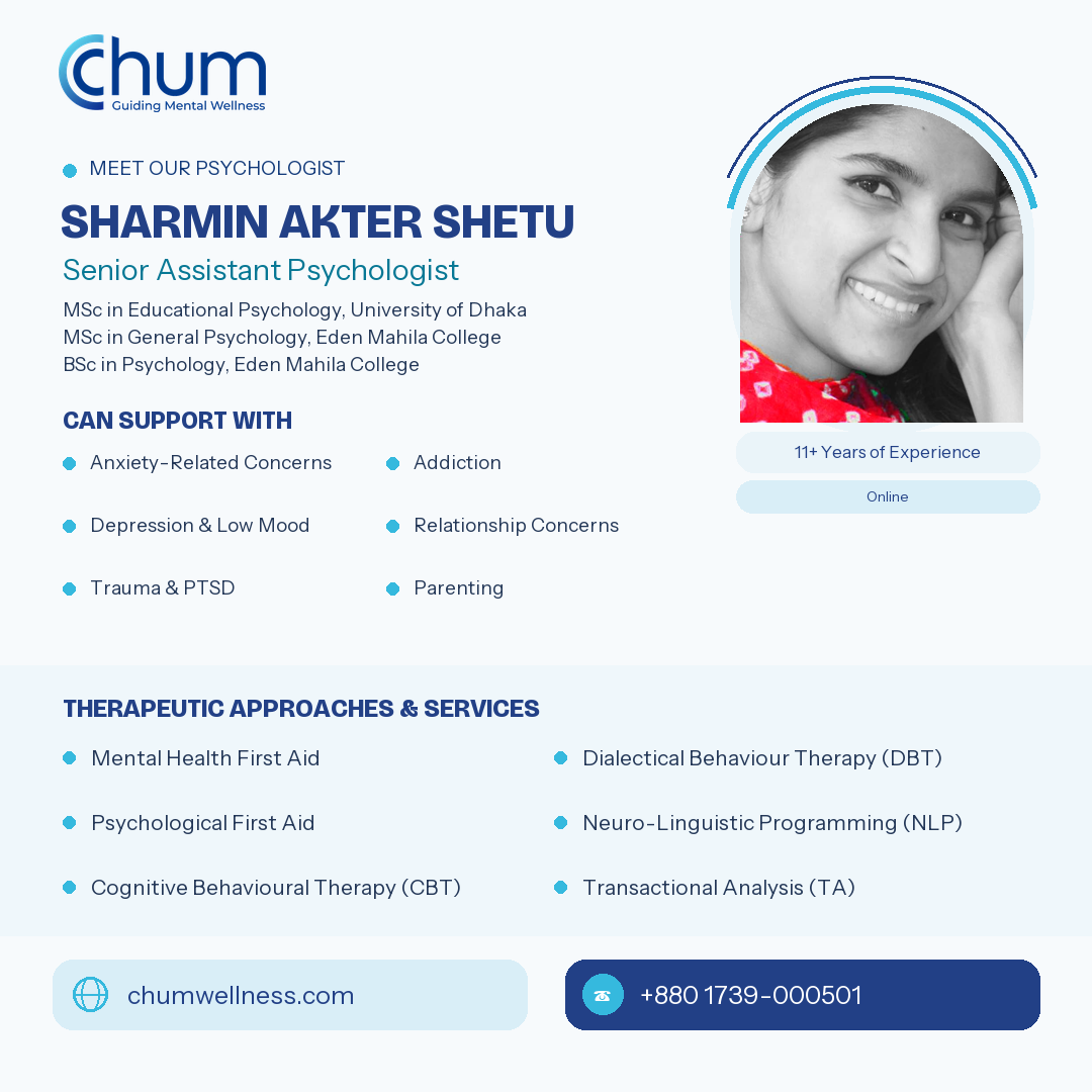 Chum Wellness Facebook ad: Some things are hard to control, and hard…