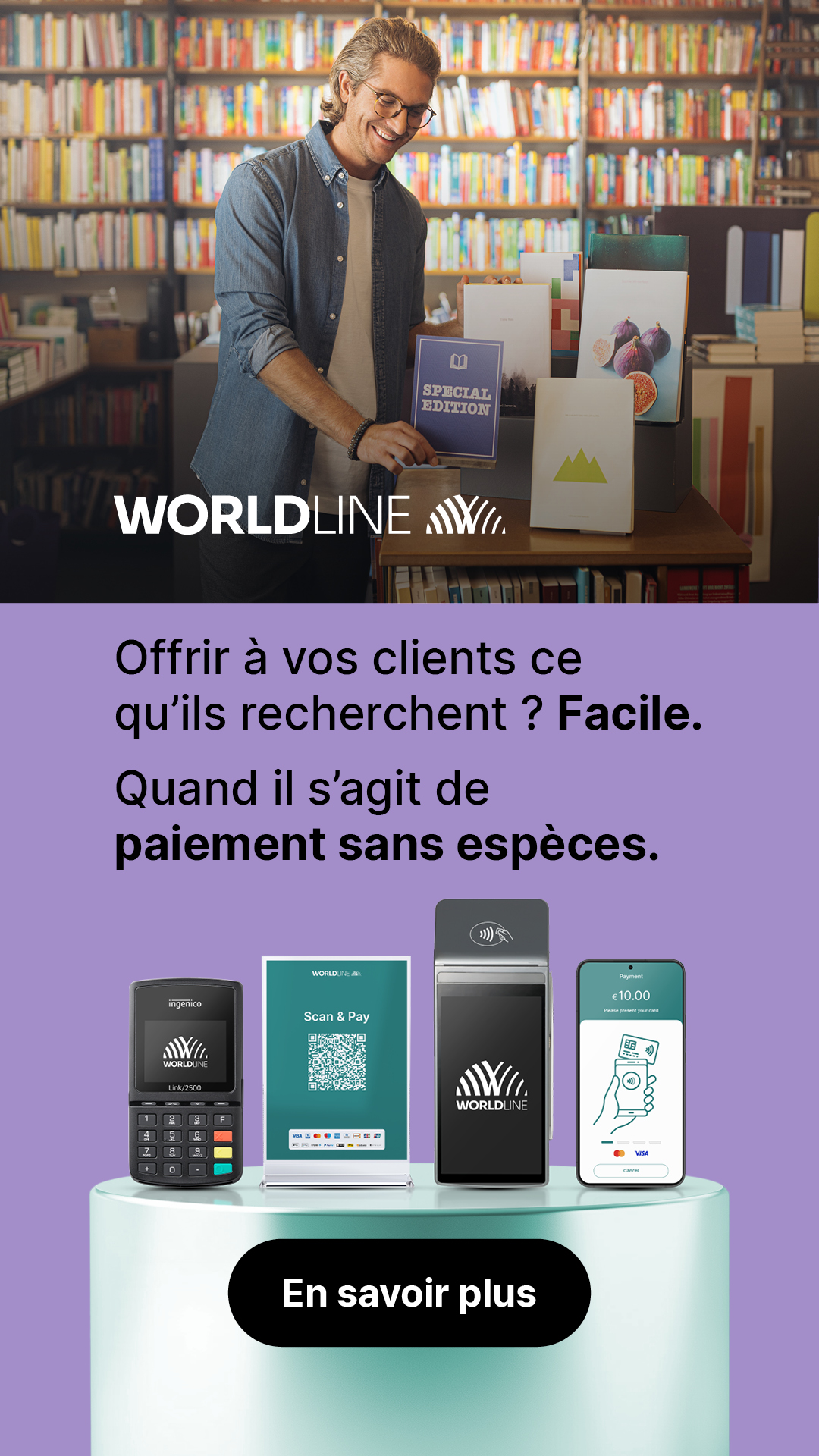 Worldline Belgique Business Facebook ad