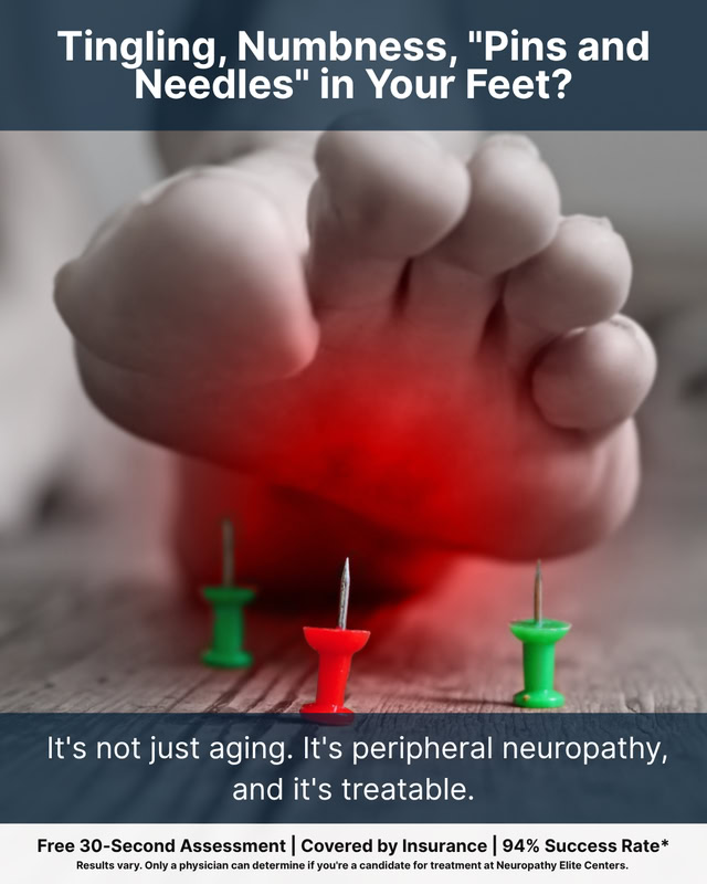 Neuropathy Elite Centers of Wisconsin Facebook ad
