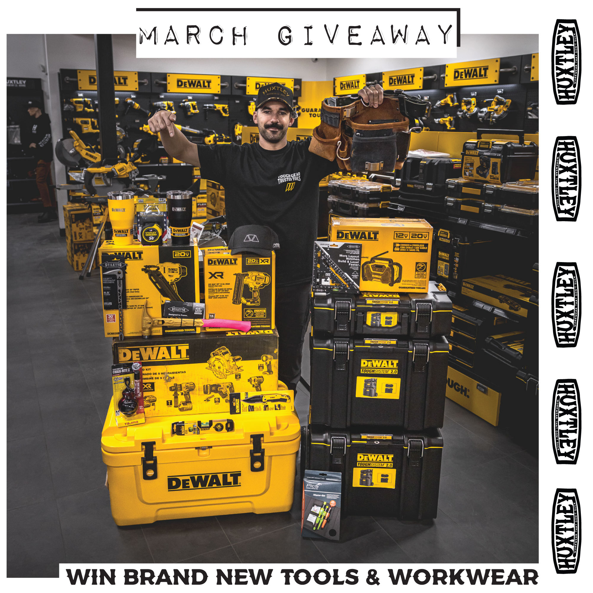 Huxtley Workwear Co. Facebook ad