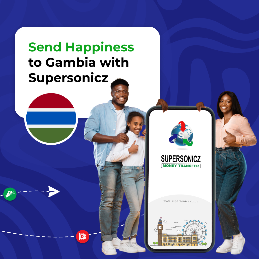 Supersonicz Money Transfer Facebook ad