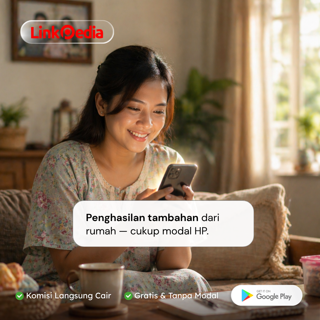 Agen LinkPedia Facebook ad: Ibu Bisa Cuan dari Rumah