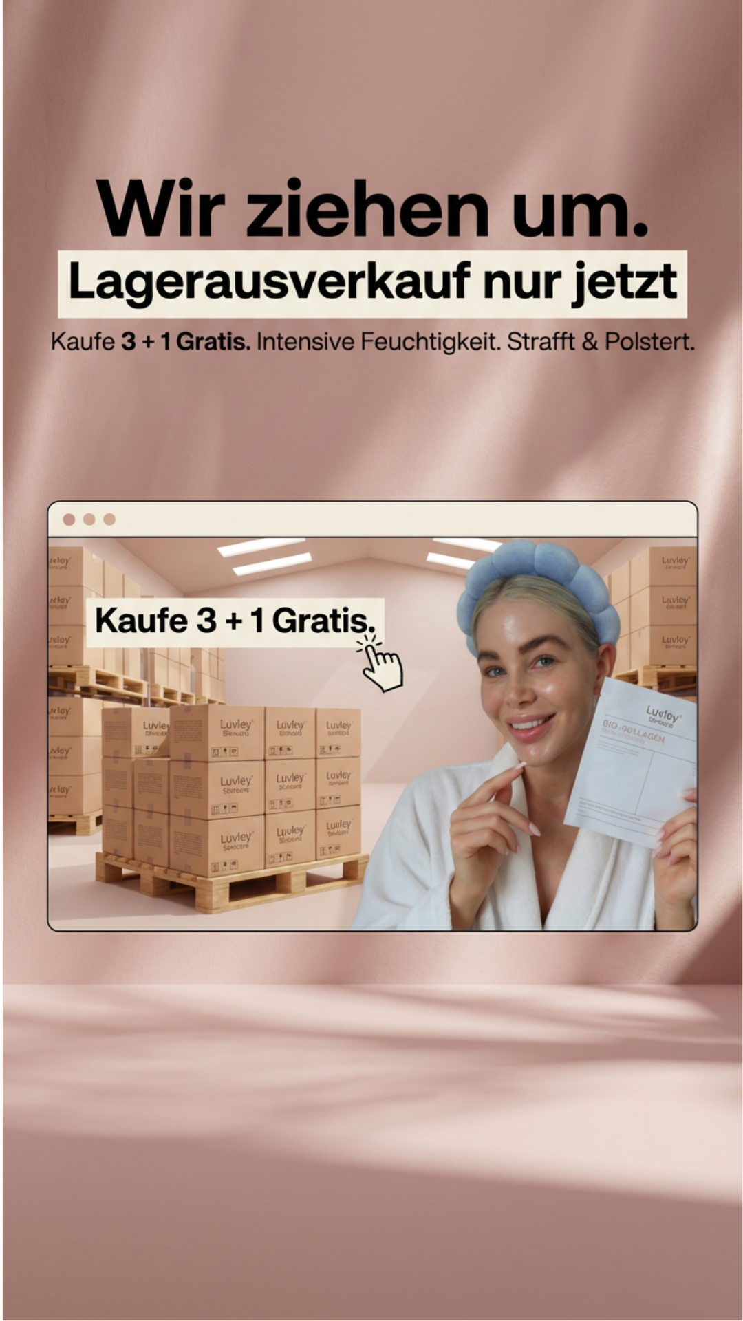 Luvley Facebook ad