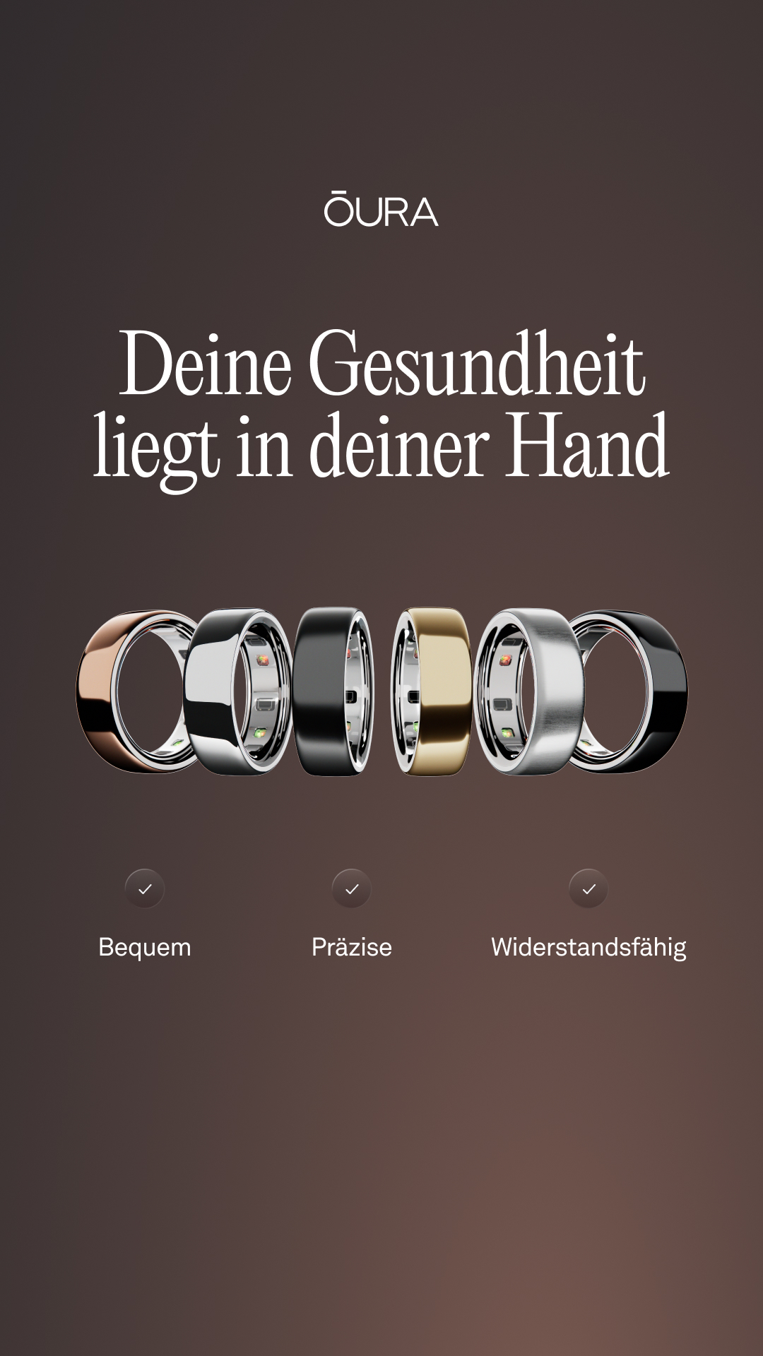 ŌURA Facebook ad