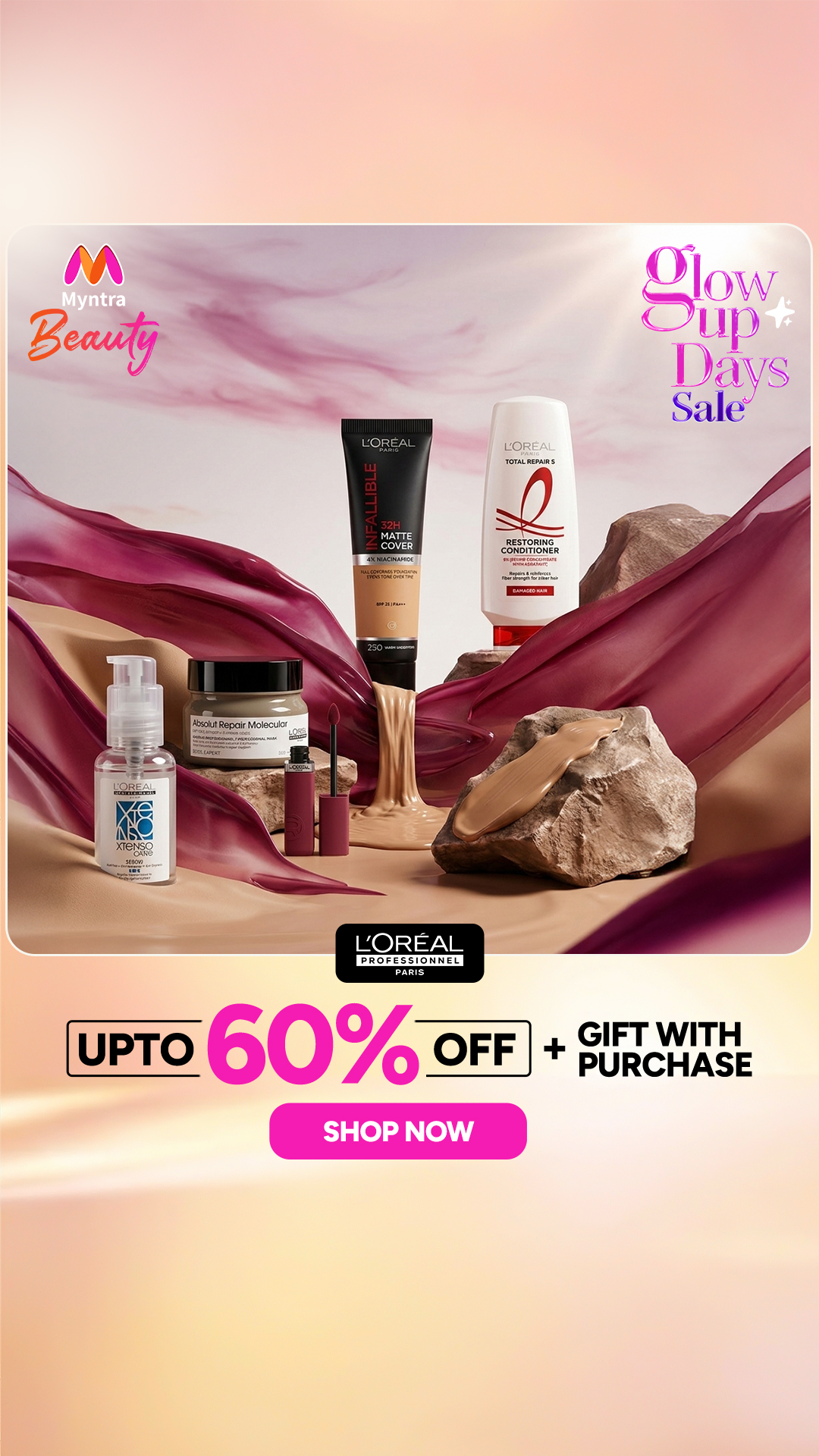 Myntra Beauty Facebook ad