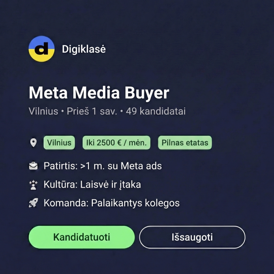 Digiklasė - by Memby Facebook ad