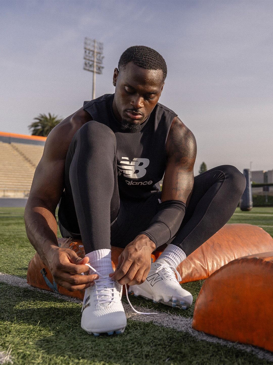 NewbalanceGridiron Facebook ad: Built for a trustworthy fit.