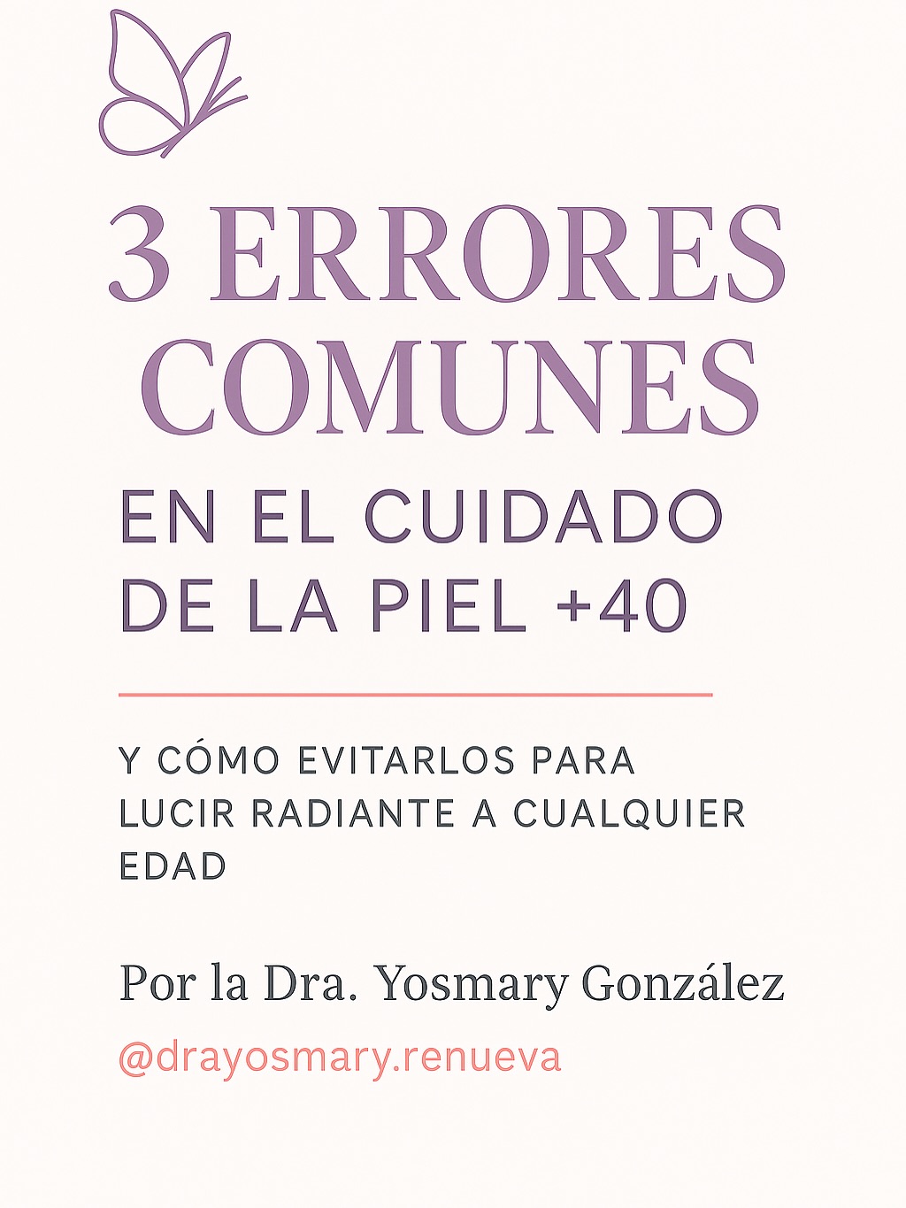 Dra Yosmary Renueva Facebook ad: ¿Sabías que muchos de los hábitos que tenías…