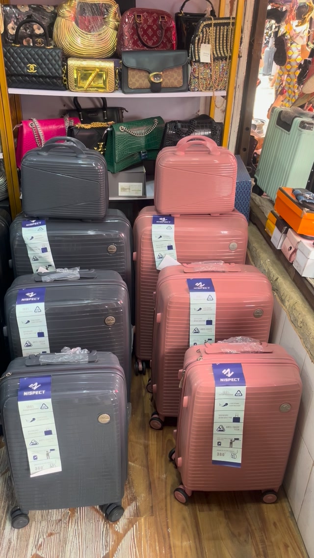luxury_bags_abuja Facebook ad: Travel stress-free with our 100% polypropylene…