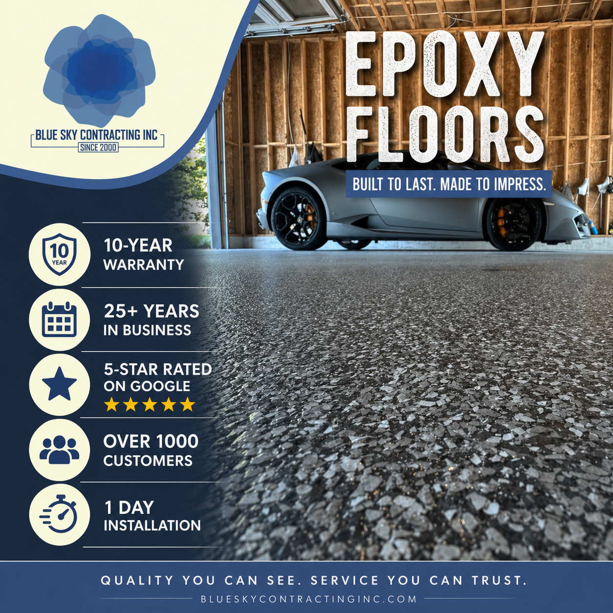 Blue Sky Contracting Facebook ad: Get 15% OFF - Until May 15% - Spring Special - Free…