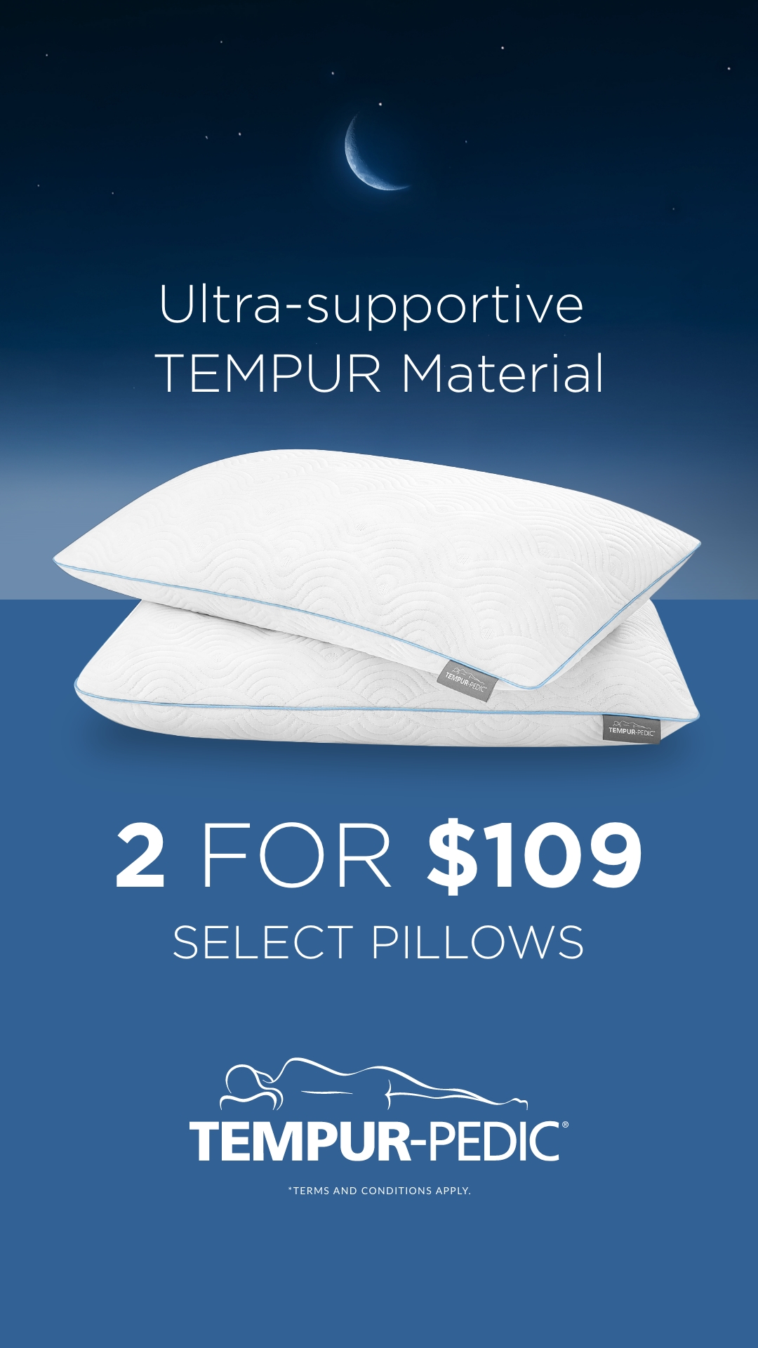 Tempur-Pedic USA Facebook ad