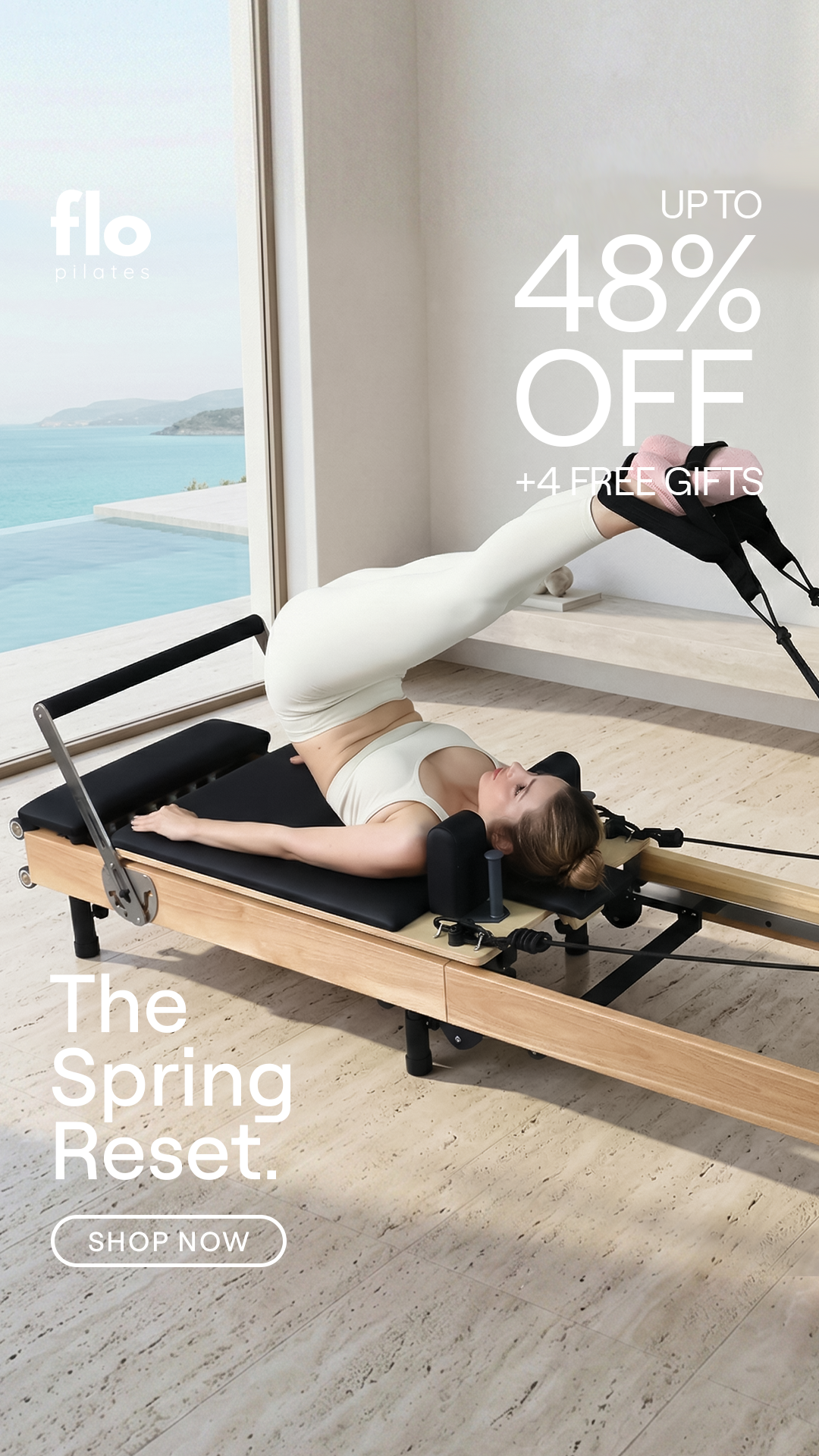 Flo Pilates Facebook ad