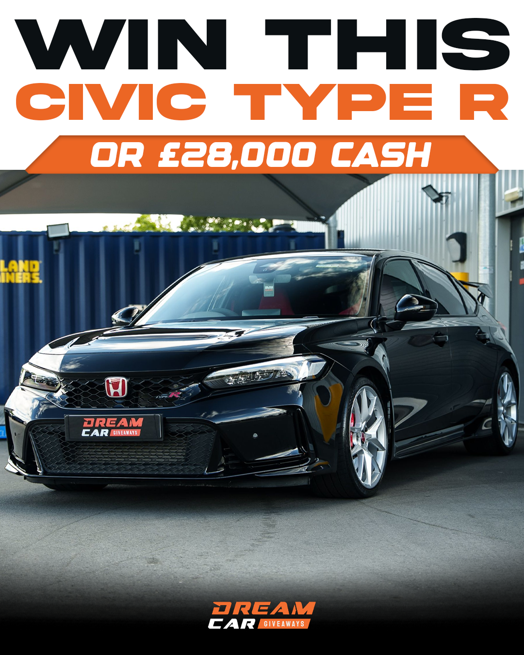 Dream Car Giveaways Facebook ad