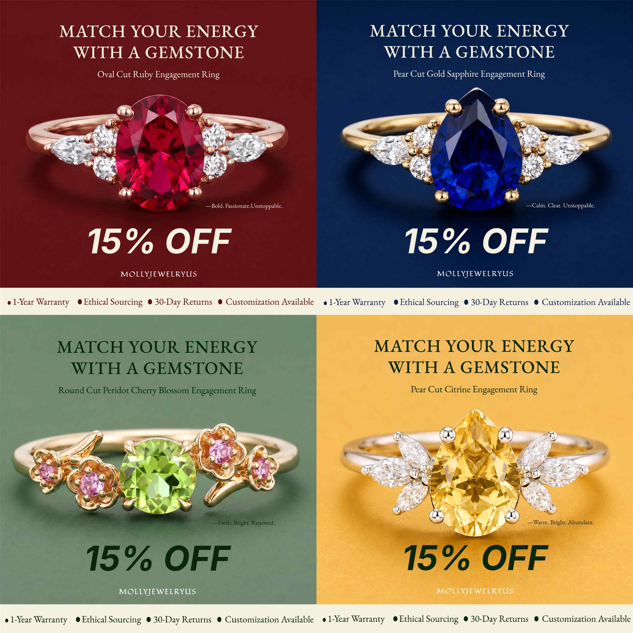 Molly Jewelry US Facebook ad
