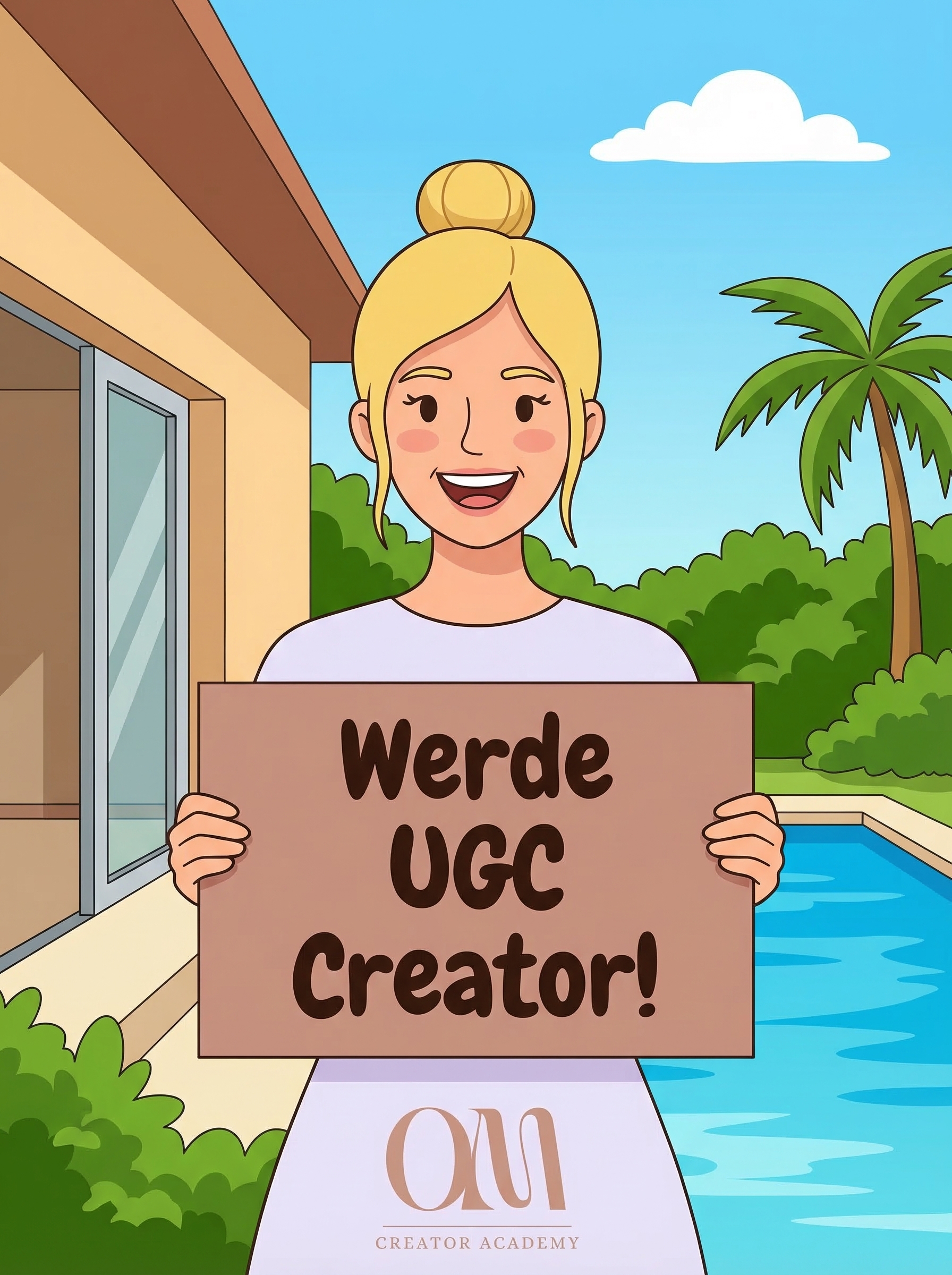 Olivia Malcher - UGC Masterclass Facebook ad