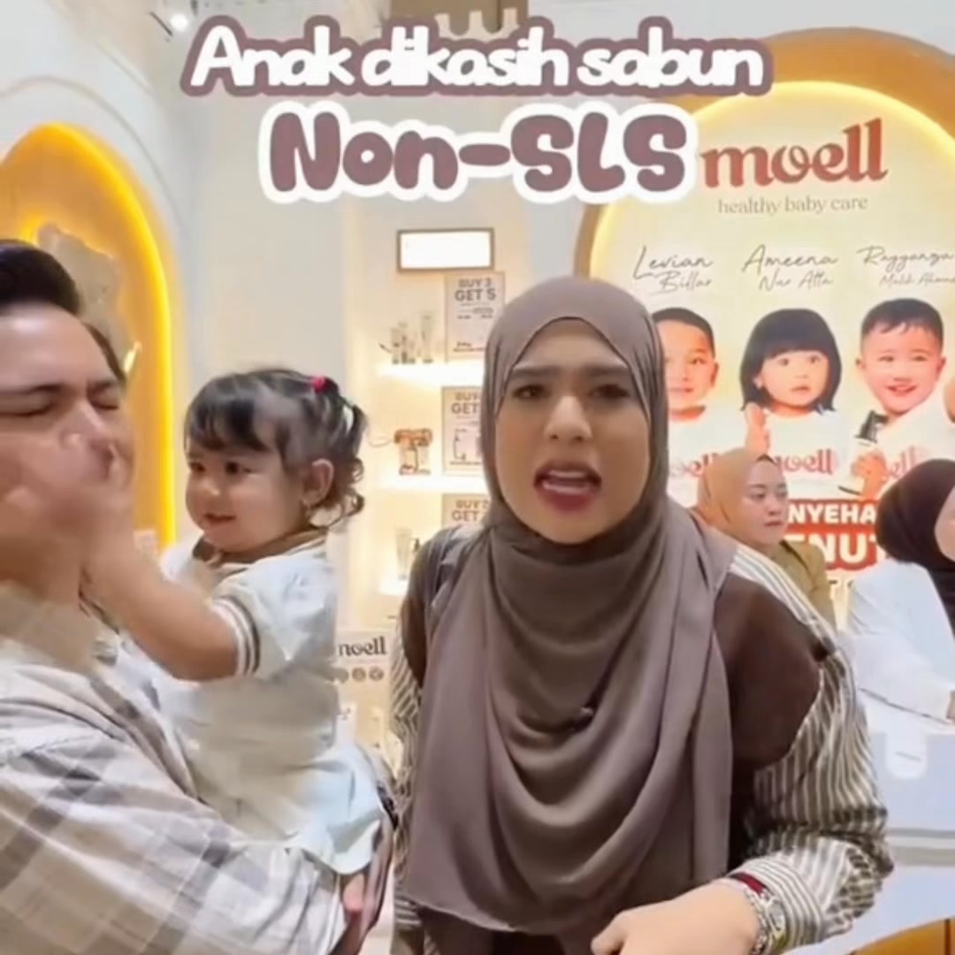 Moell.id Facebook ad: Sabun Anak Dengan Microbiome Ya Cuma Moell