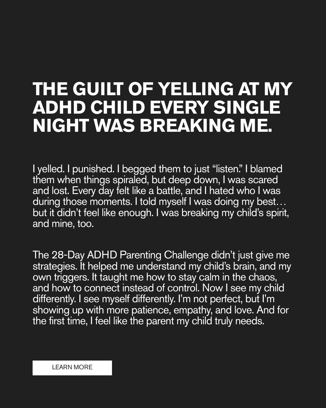 Parenting Leader Facebook ad