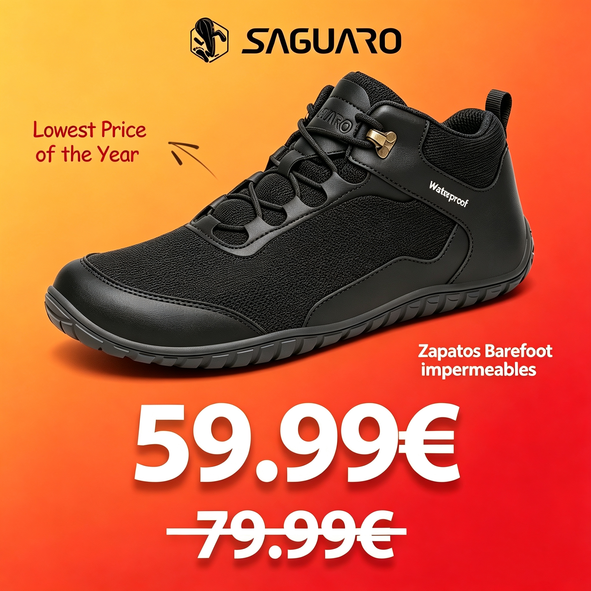 Saguaro Es Facebook ad: -25% de descuento directo
