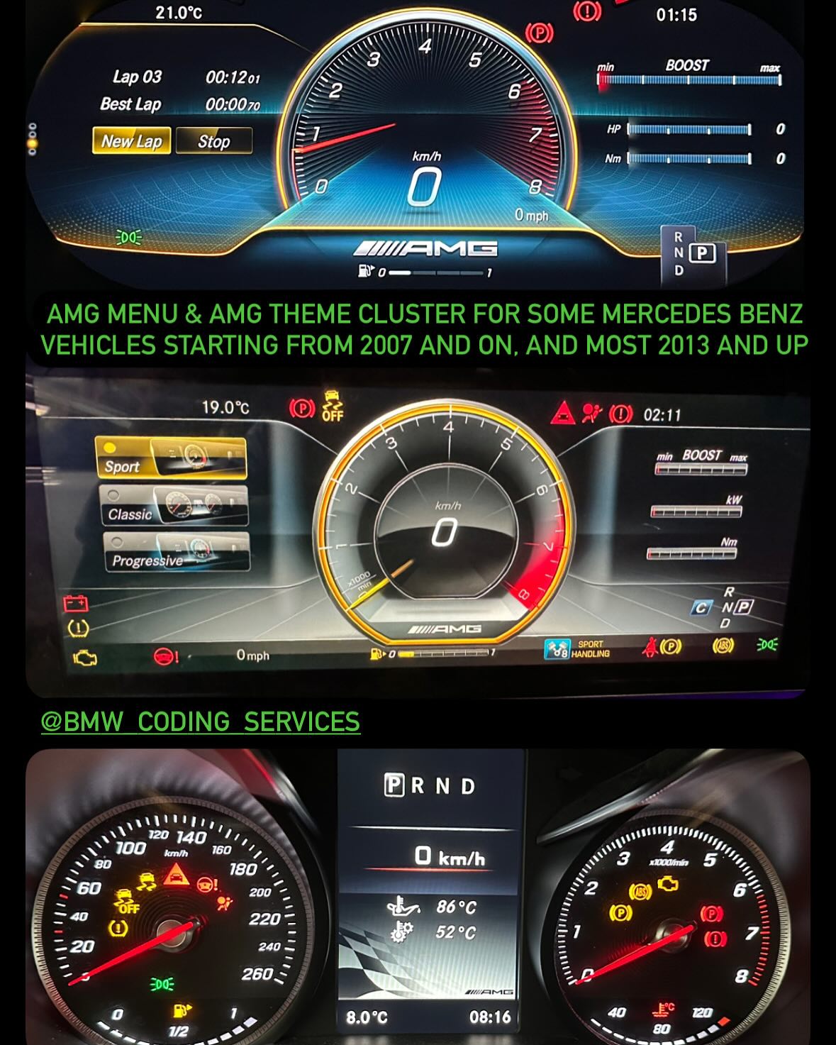 BMW coding services Facebook ad: We also offer services for Mercedes Benz vehicles…