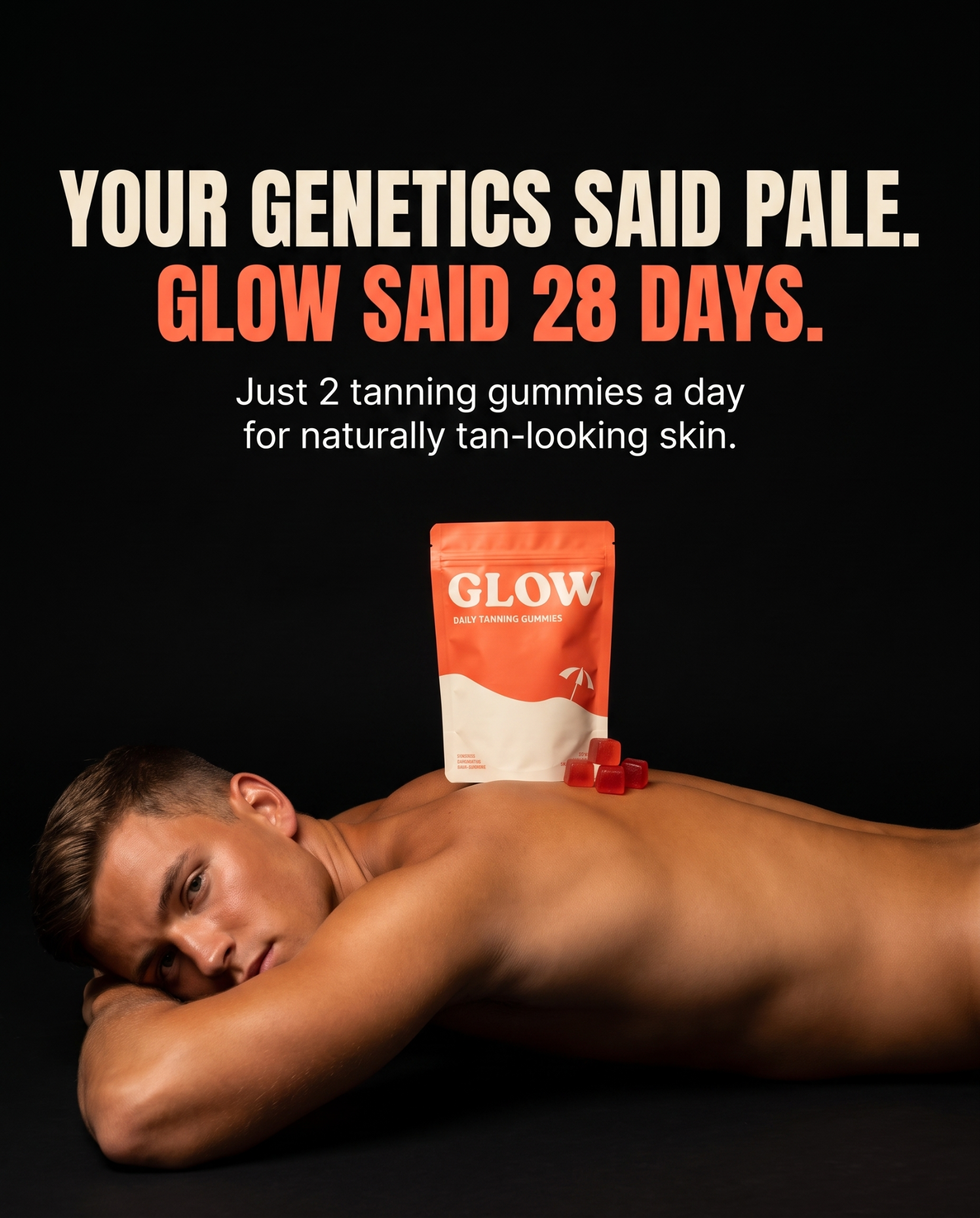 Glow Gummies Facebook ad