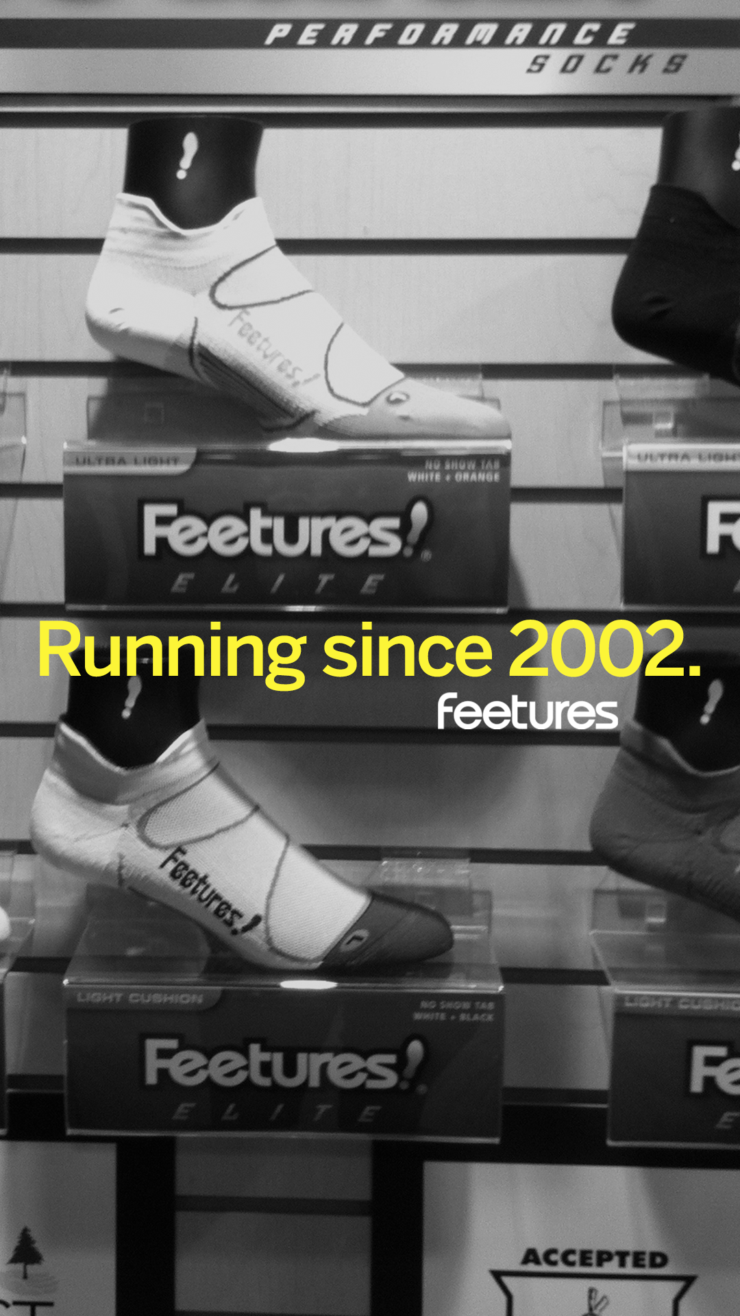 Feetures Facebook ad