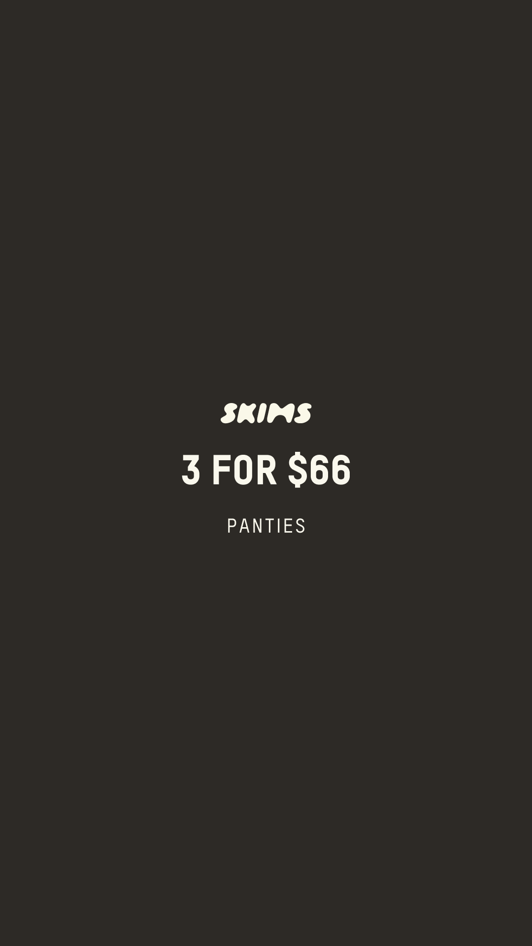 SKIMS Facebook ad