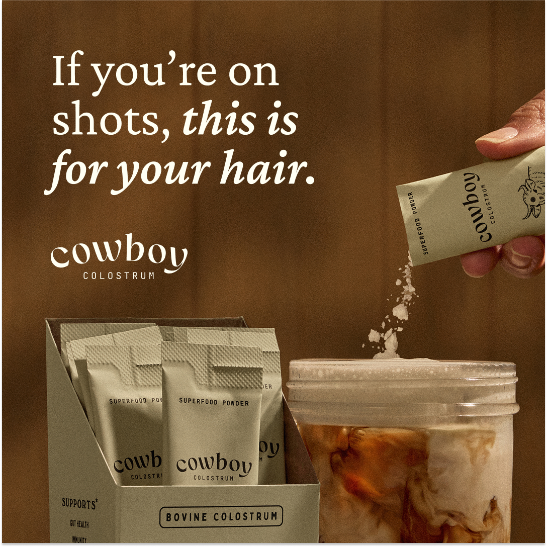 Cowboy Colostrum Facebook ad