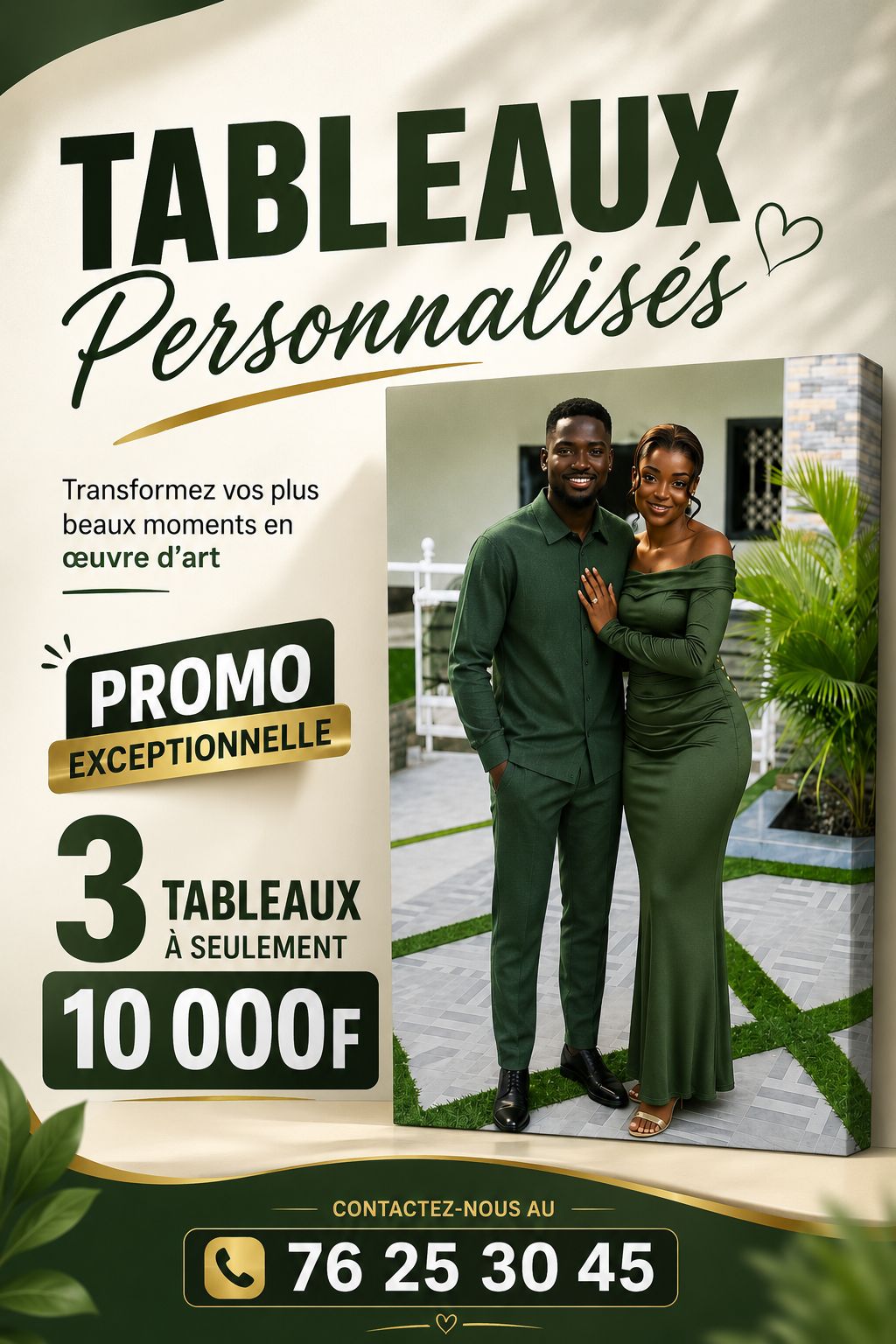 tableau personnalisé Facebook ad: Vos plus beaux souvenirs méritent une place sur…