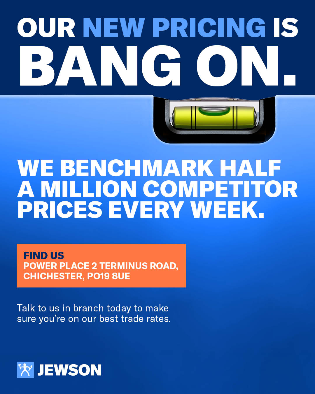Jewson Facebook ad