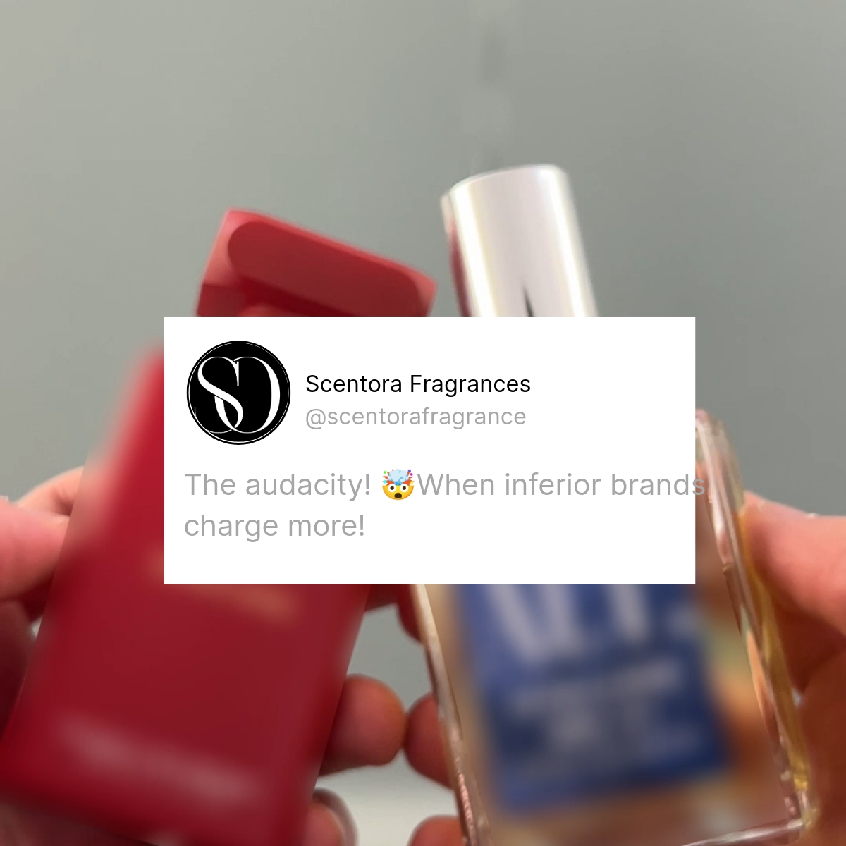 Scentora Fragrances Facebook ad
