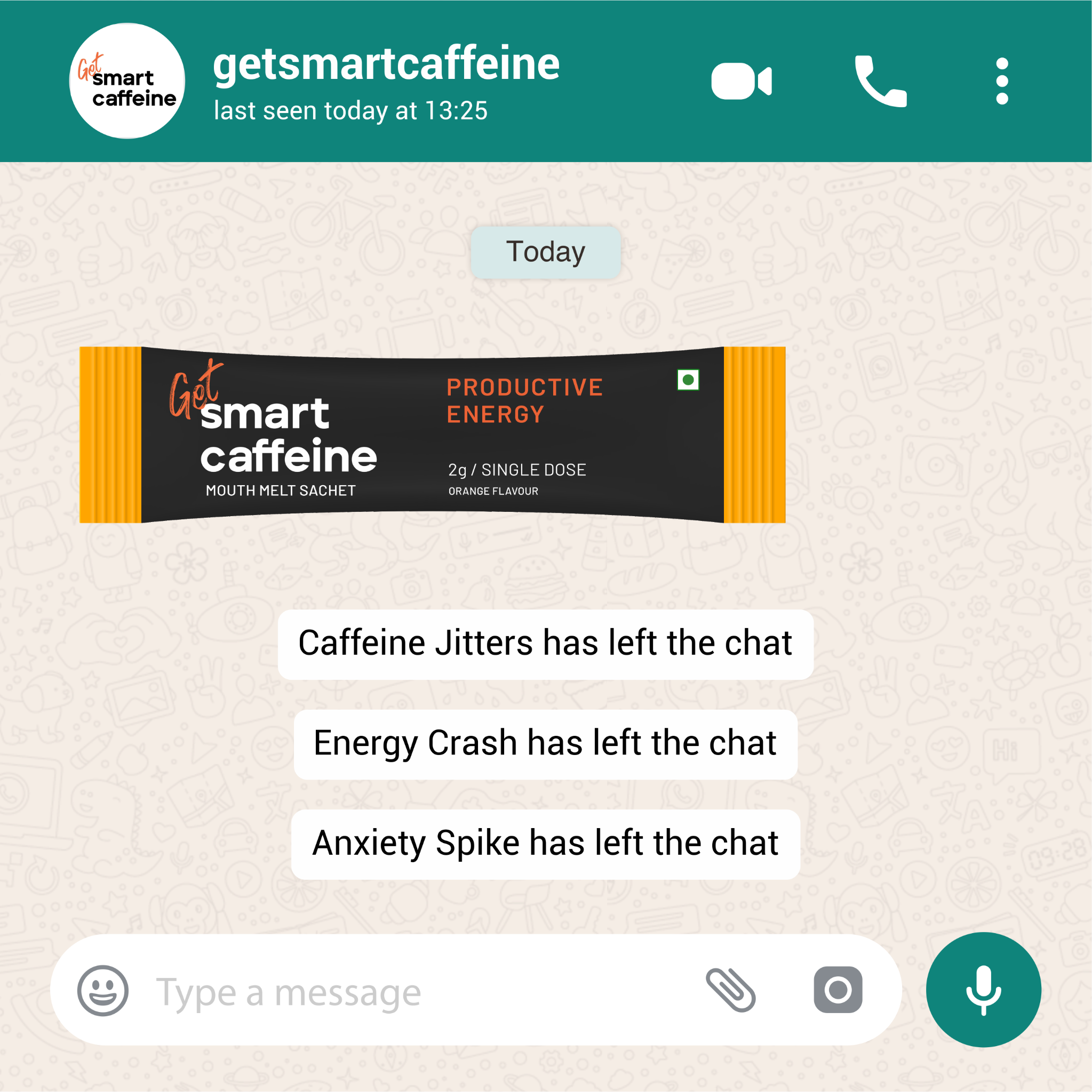 Smart Caffeine Facebook ad
