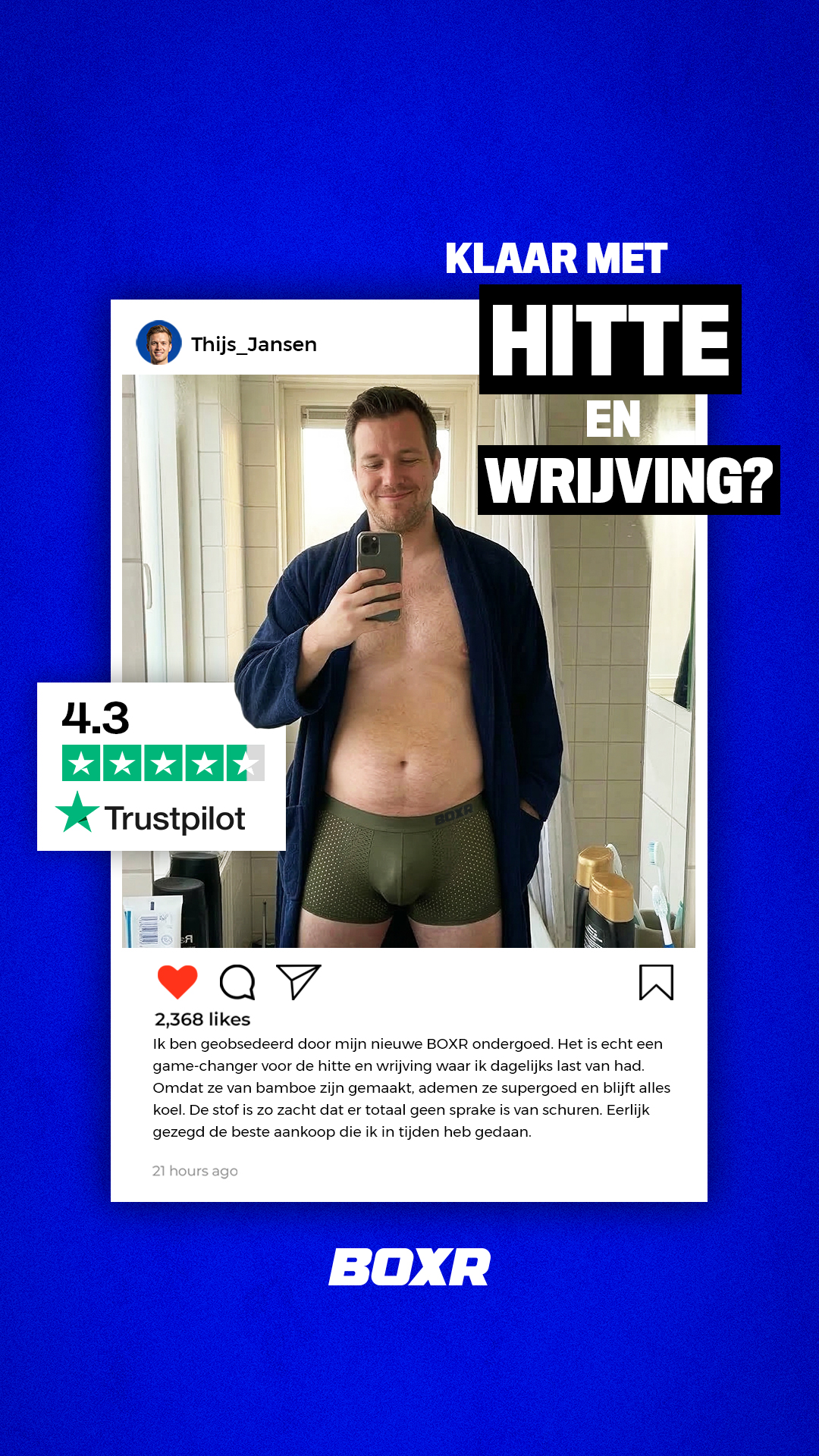 BOXR Underwear Facebook ad