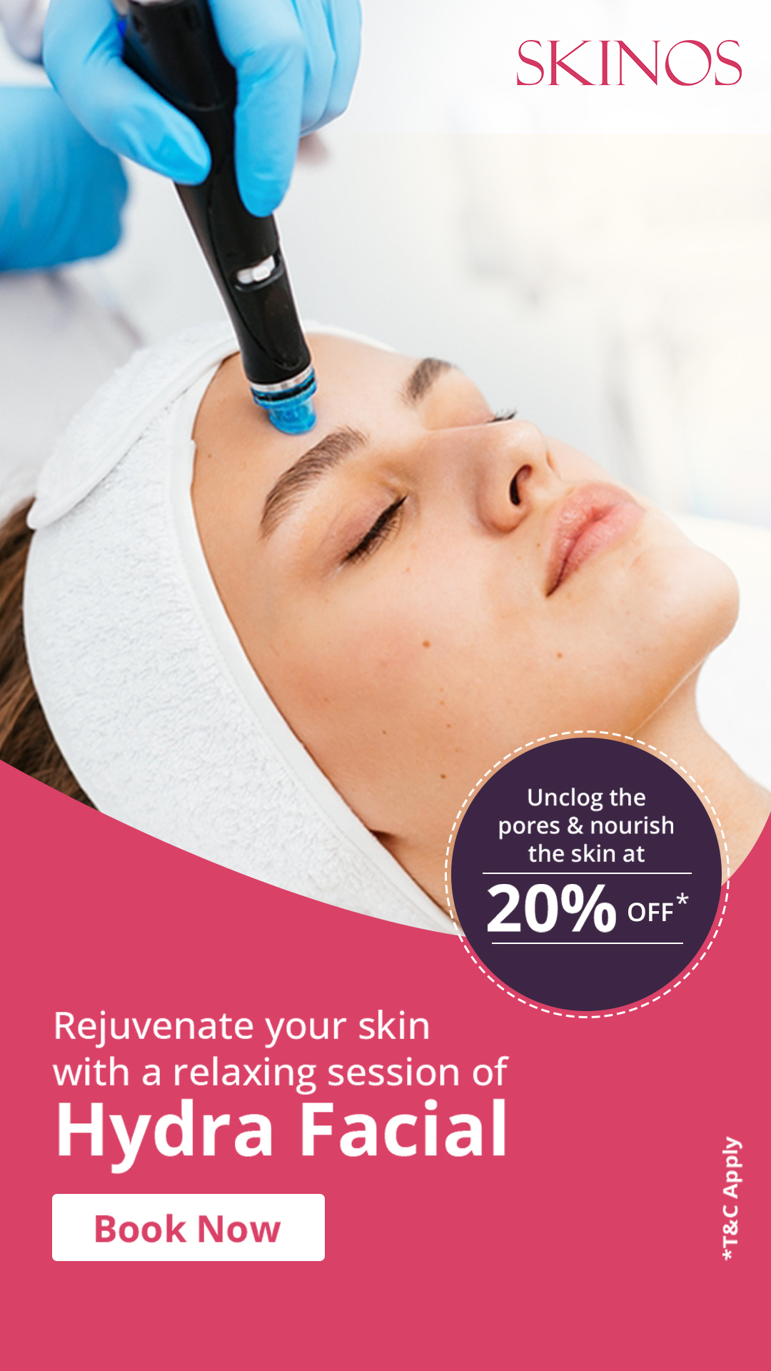 SKINOS Facebook ad