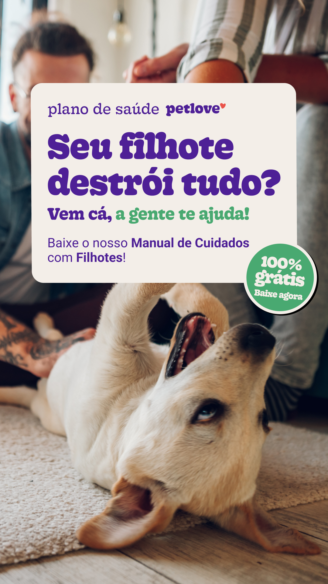 Petlove Facebook ad